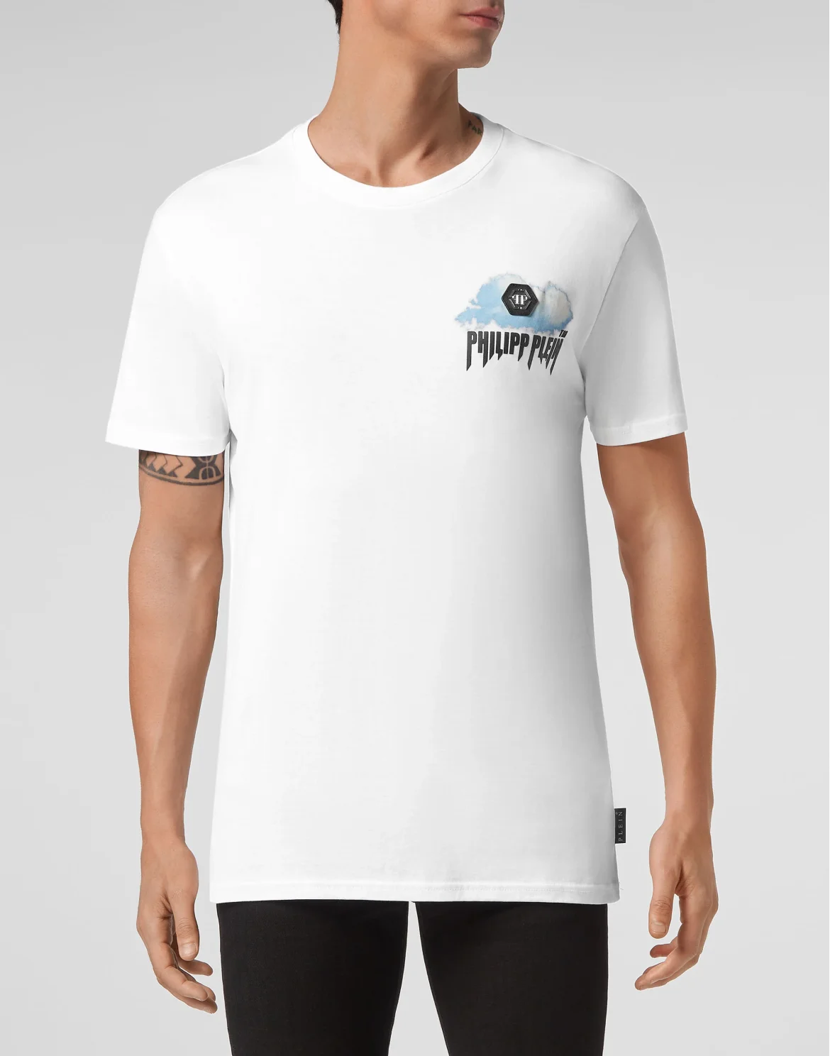 T-shirt Round Neck SS Clouds, цвет: Белый
