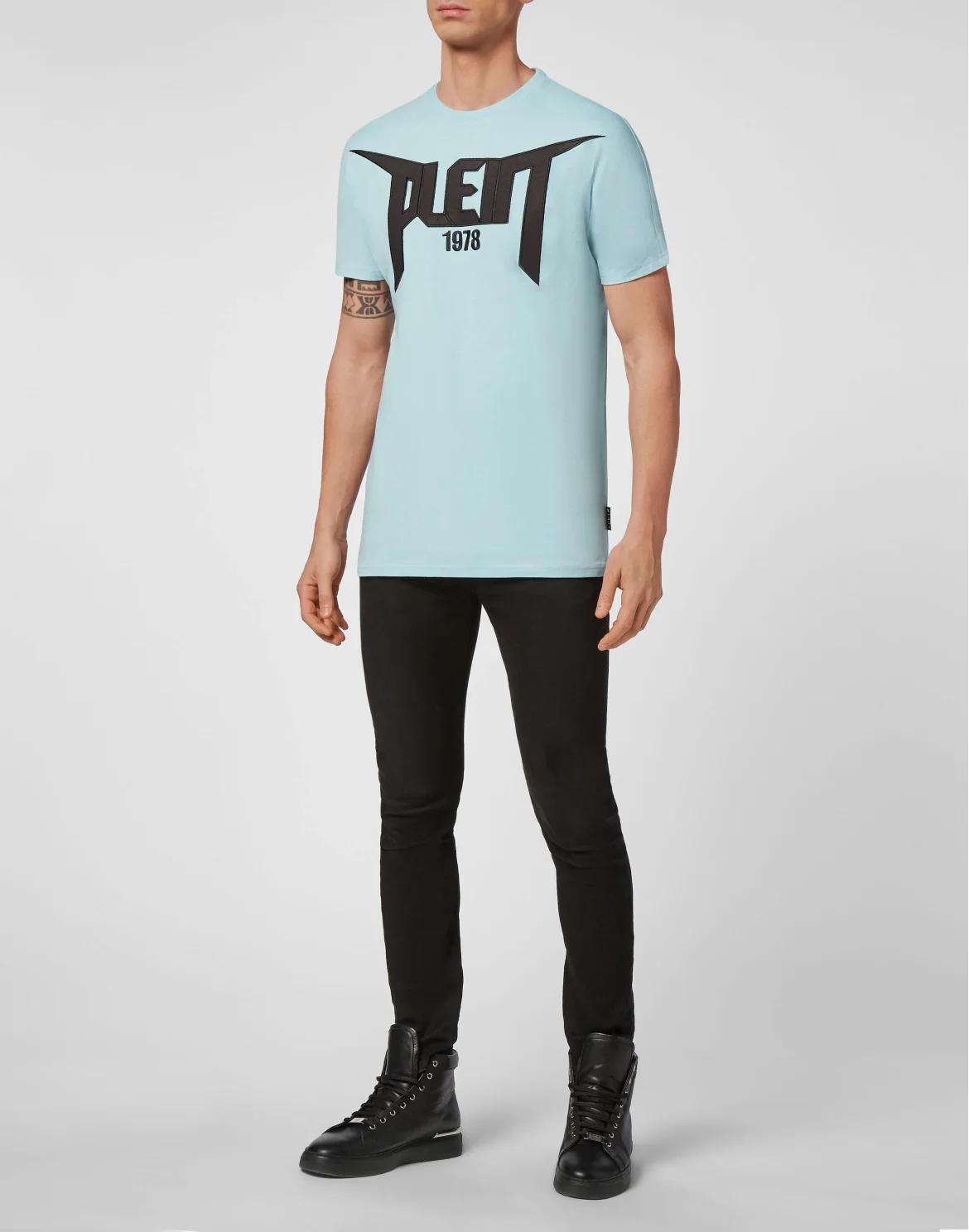 T-shirt Round Neck SS PP1978, цвет: Голубой