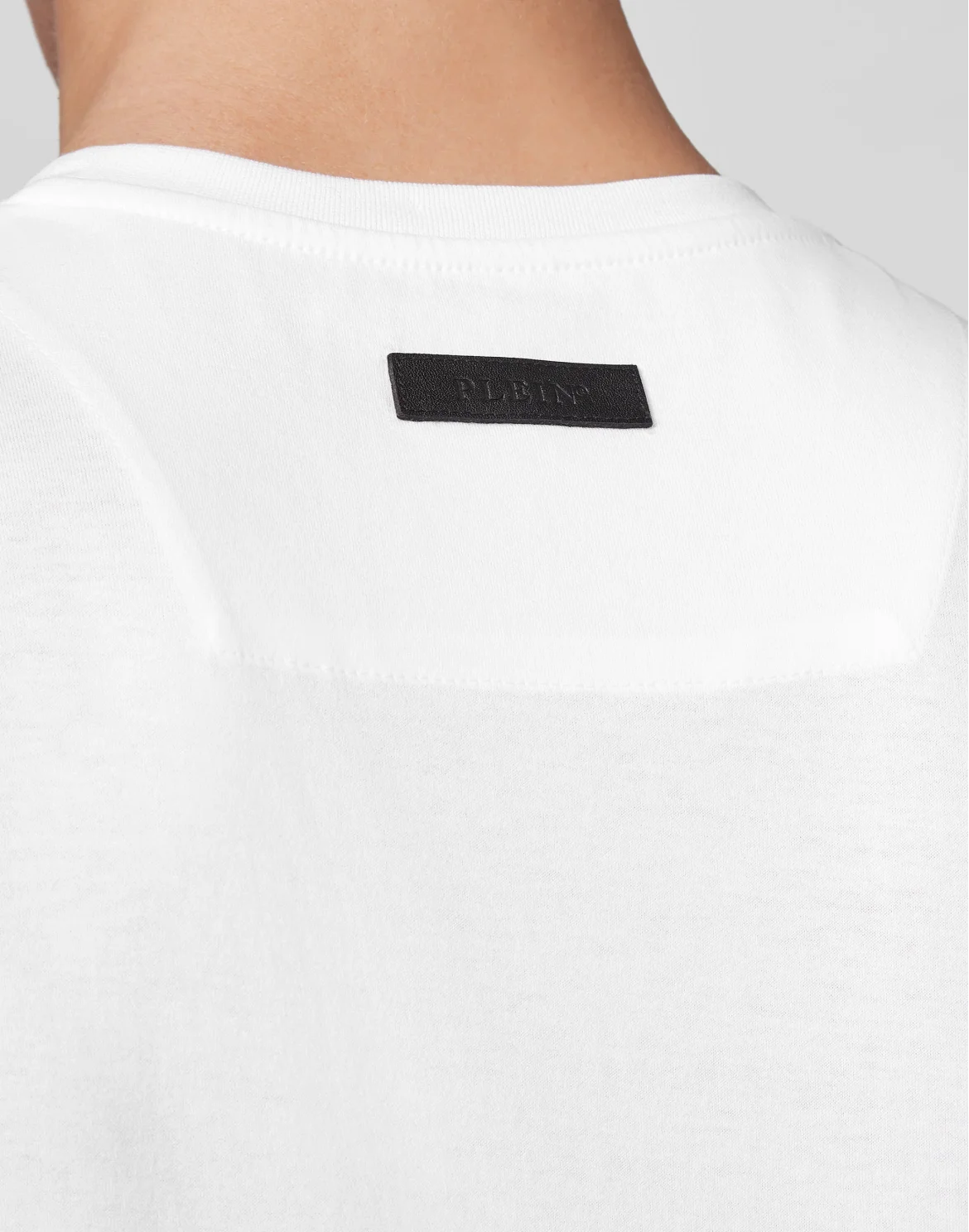 T-Shirt Oversize Round Neck SS Iconic Plein, цвет: Белый