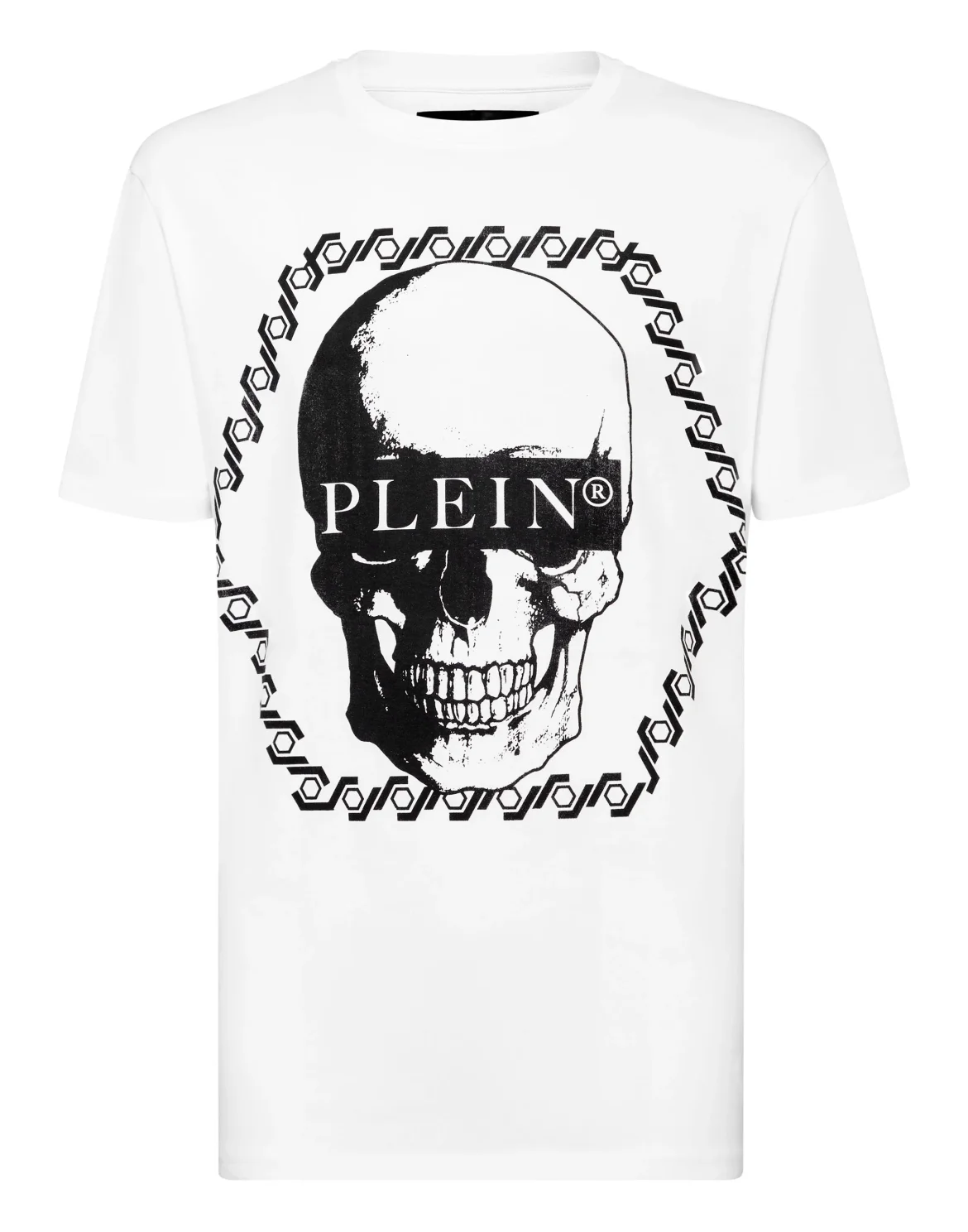T-shirt Round Neck SS Skull, цвет: Белый
