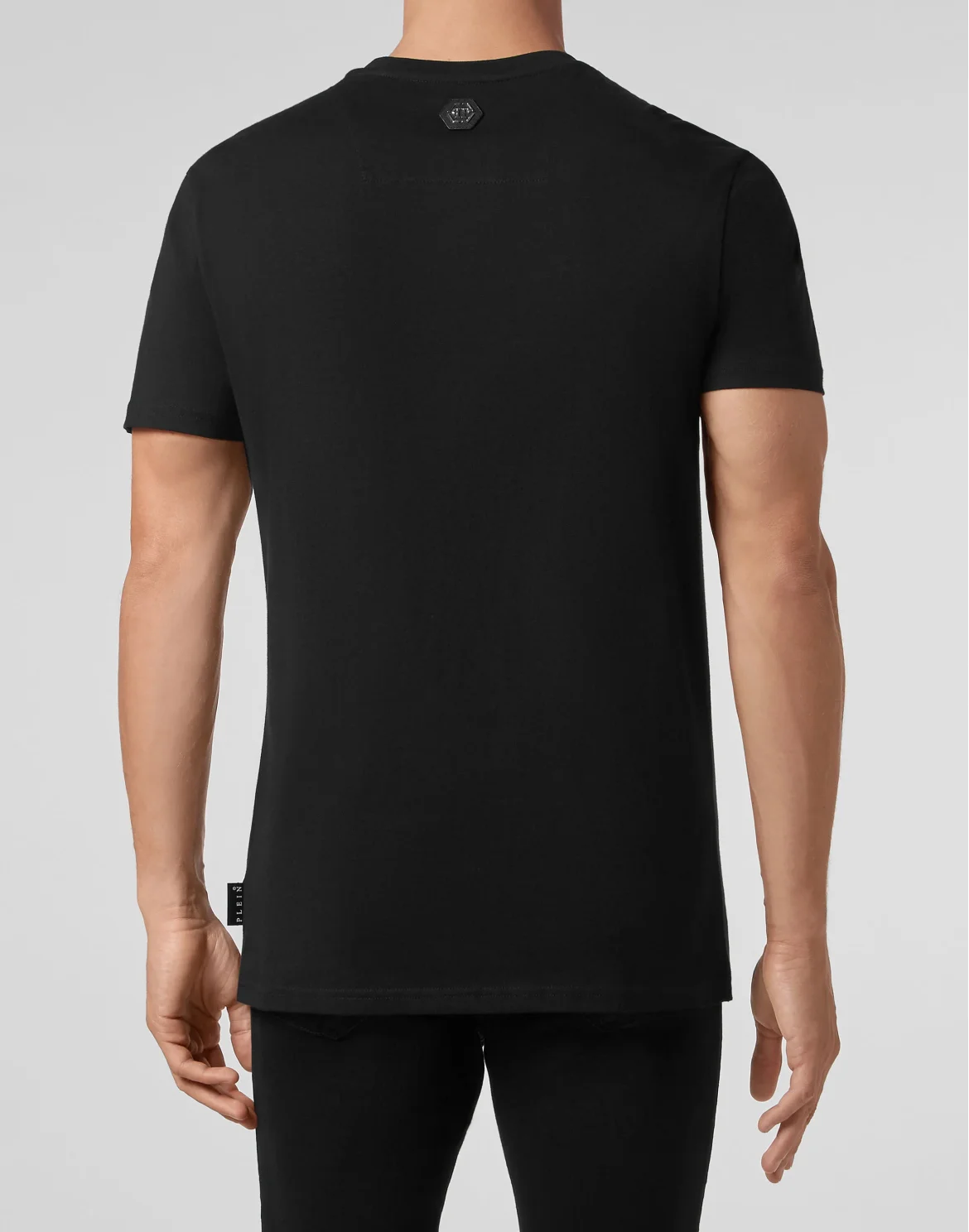 T-shirt Round Neck SS Crystal Philipp Plein TM, цвет: Черный