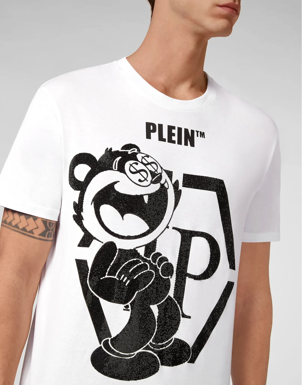 T-shirt Round Neck SS Philipp Plein TM, цвет: Белый