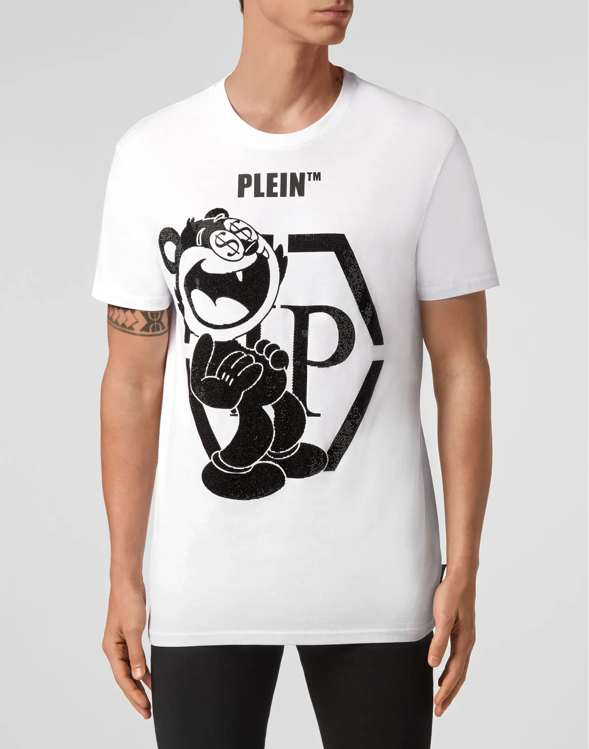 T-shirt Round Neck SS Philipp Plein TM, цвет: Белый