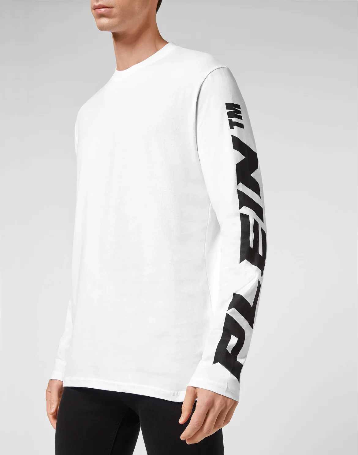 T-shirt Round Neck LS, цвет: Белый