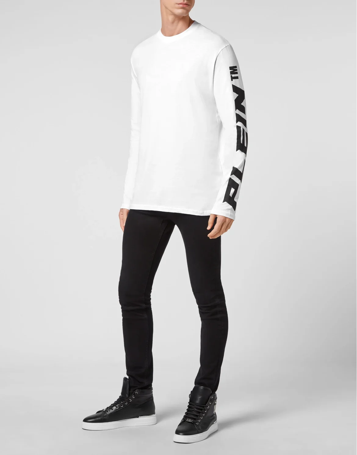 T-shirt Round Neck LS, цвет: Белый