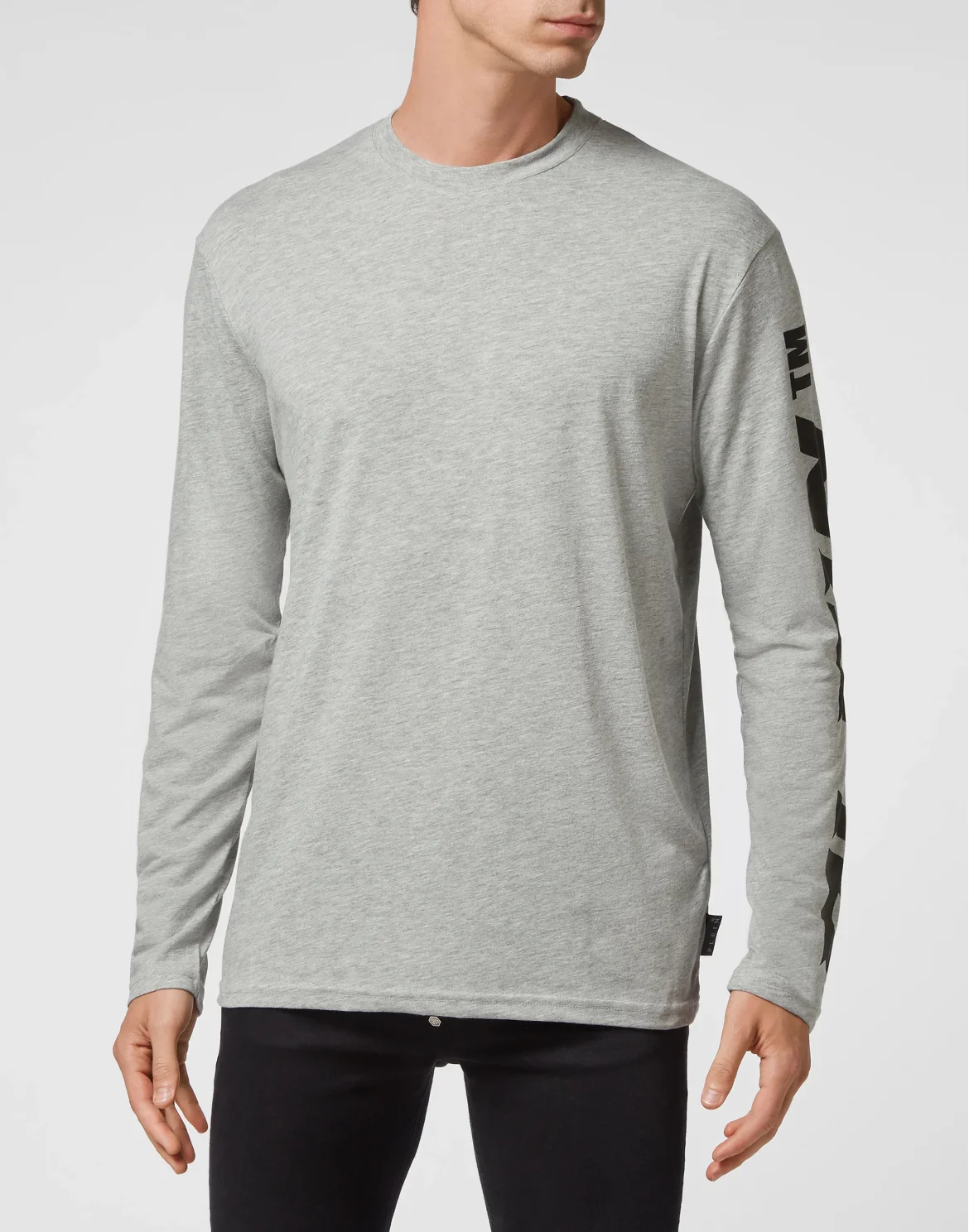 T-shirt Round Neck LS, цвет: Серый