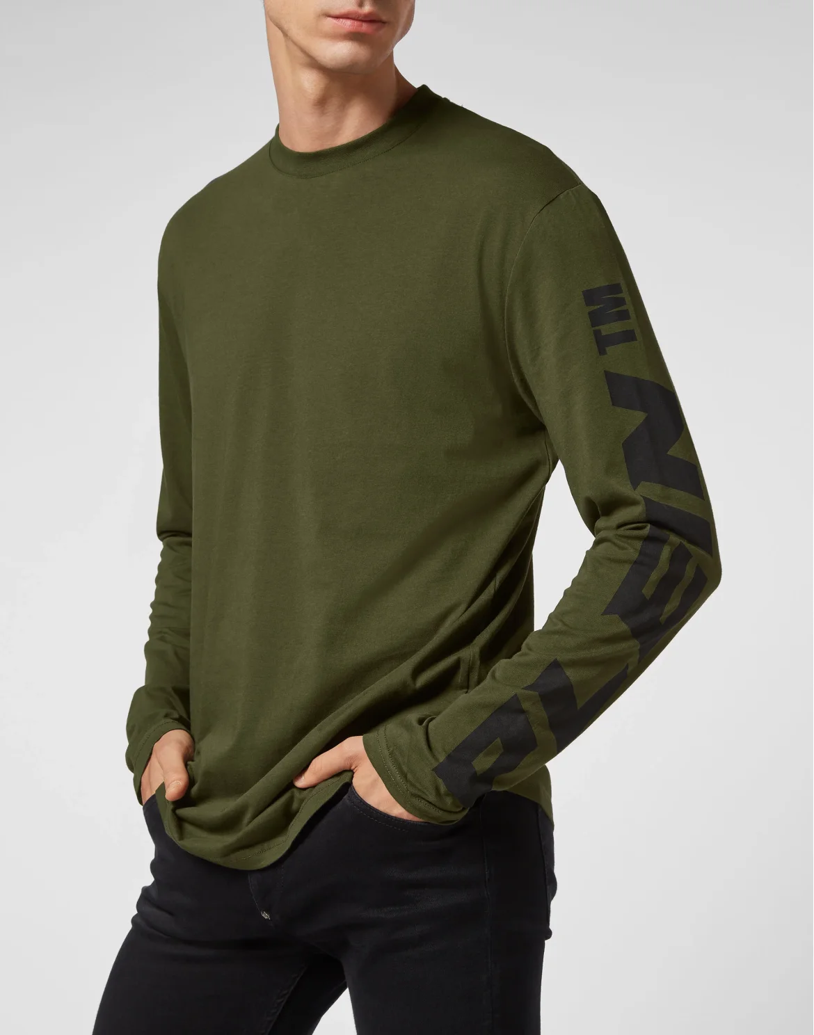 T-shirt Round Neck LS, цвет: Камуфляж