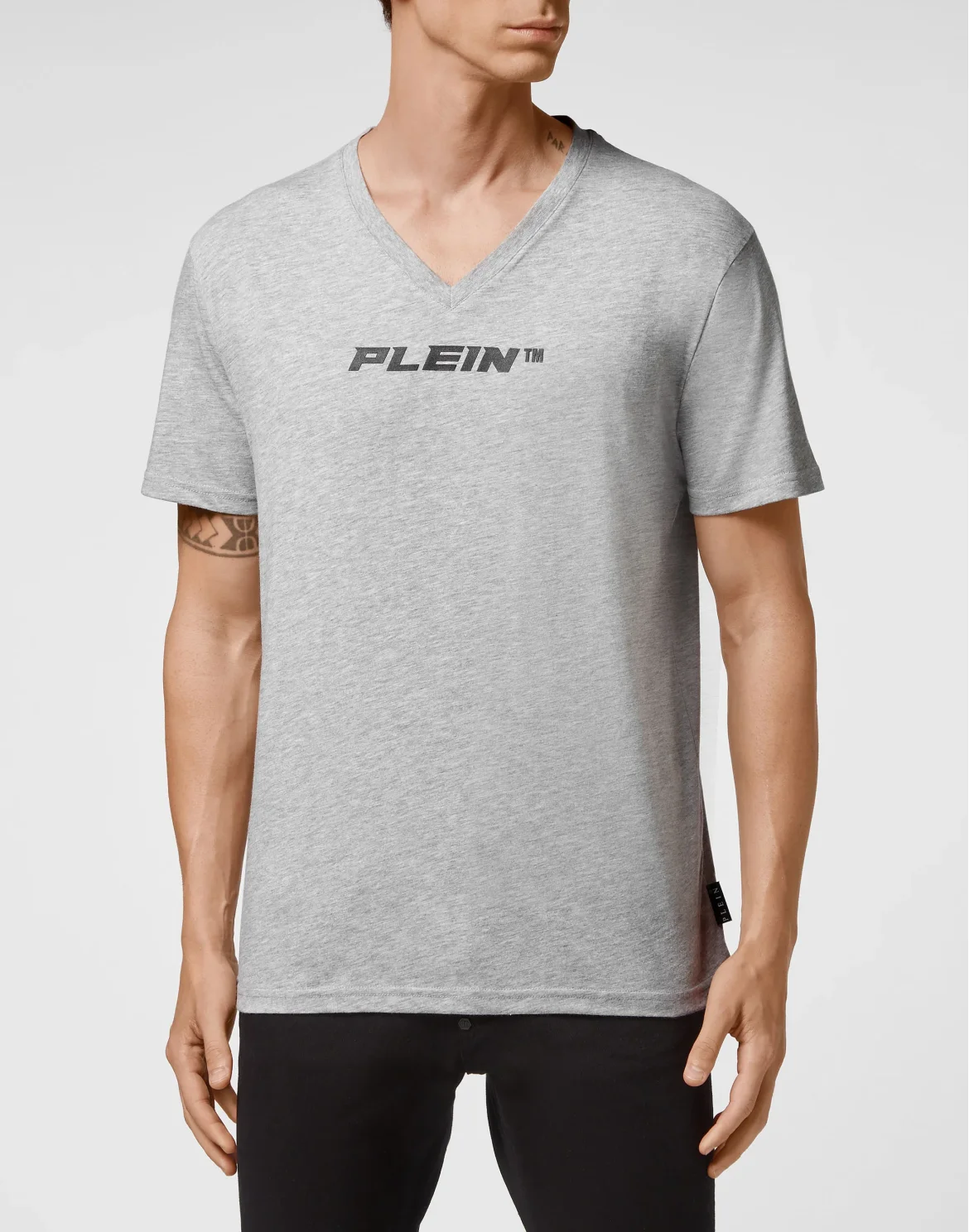 T-shirt V-Neck SS, цвет: Серый
