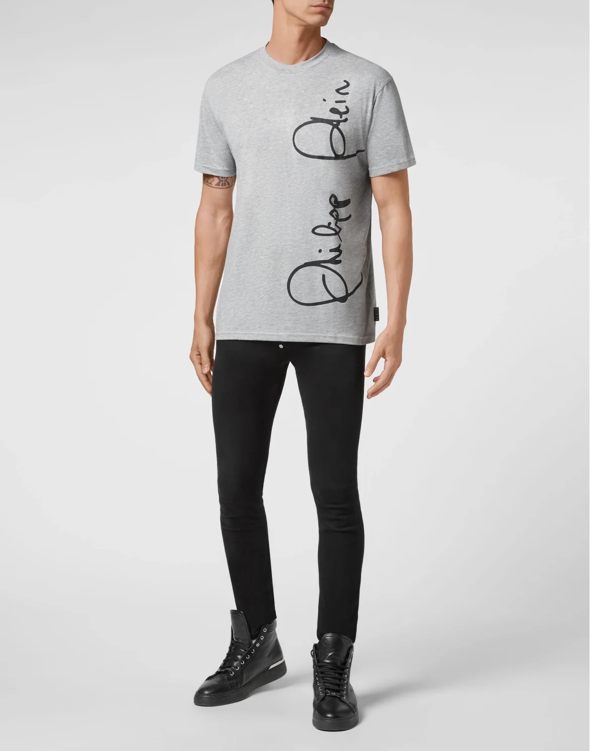 T-shirt Round Neck SS, цвет: Серый