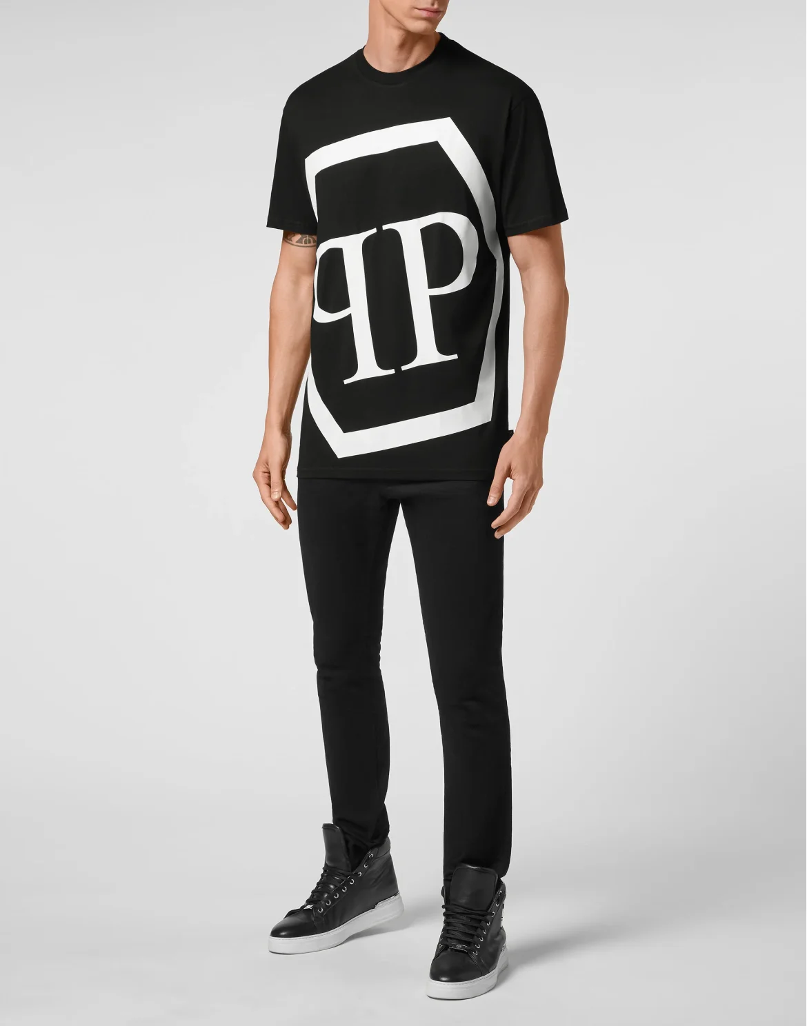 T-shirt Round Neck SS, цвет: Черный