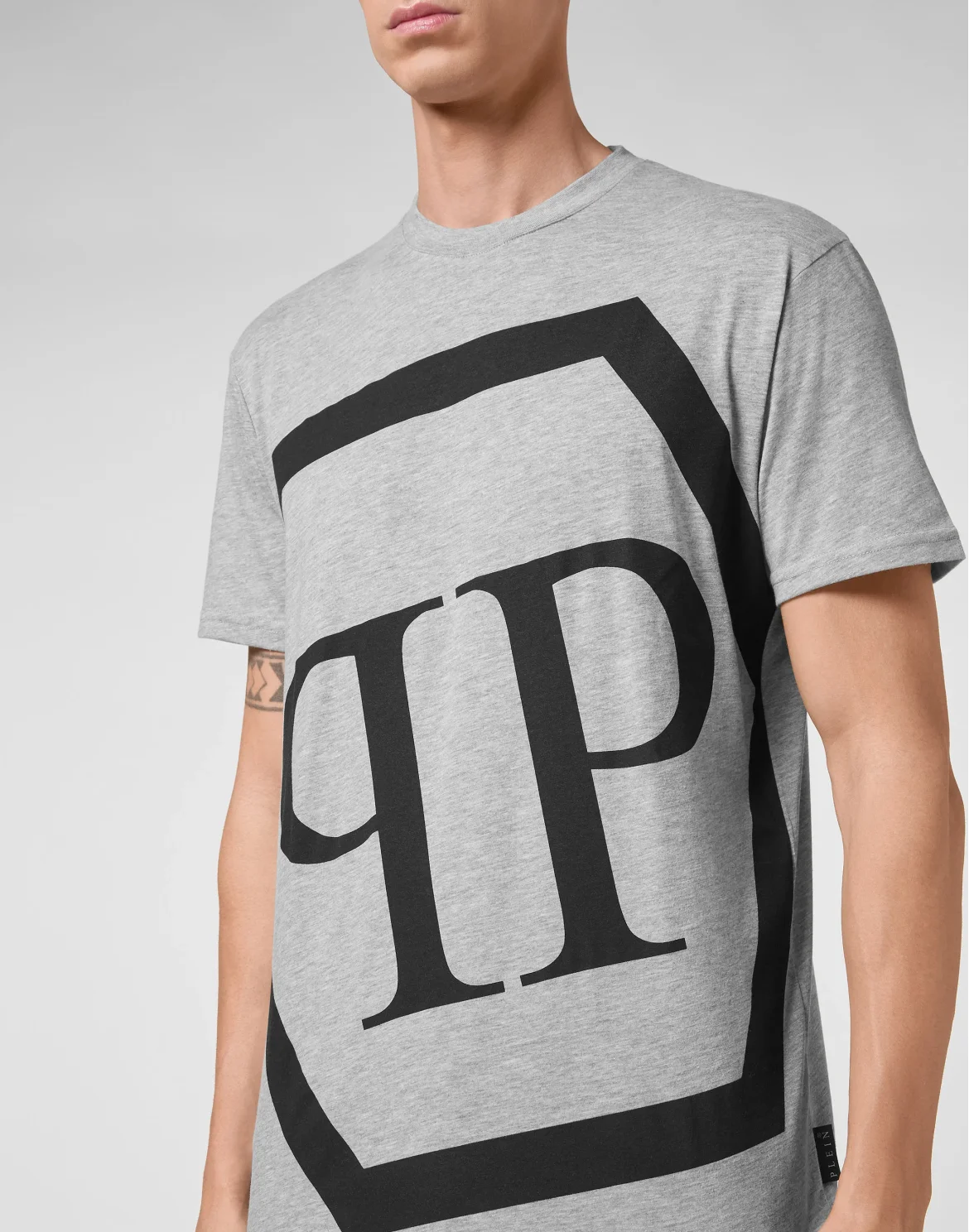 T-shirt Round Neck SS, цвет: Серый