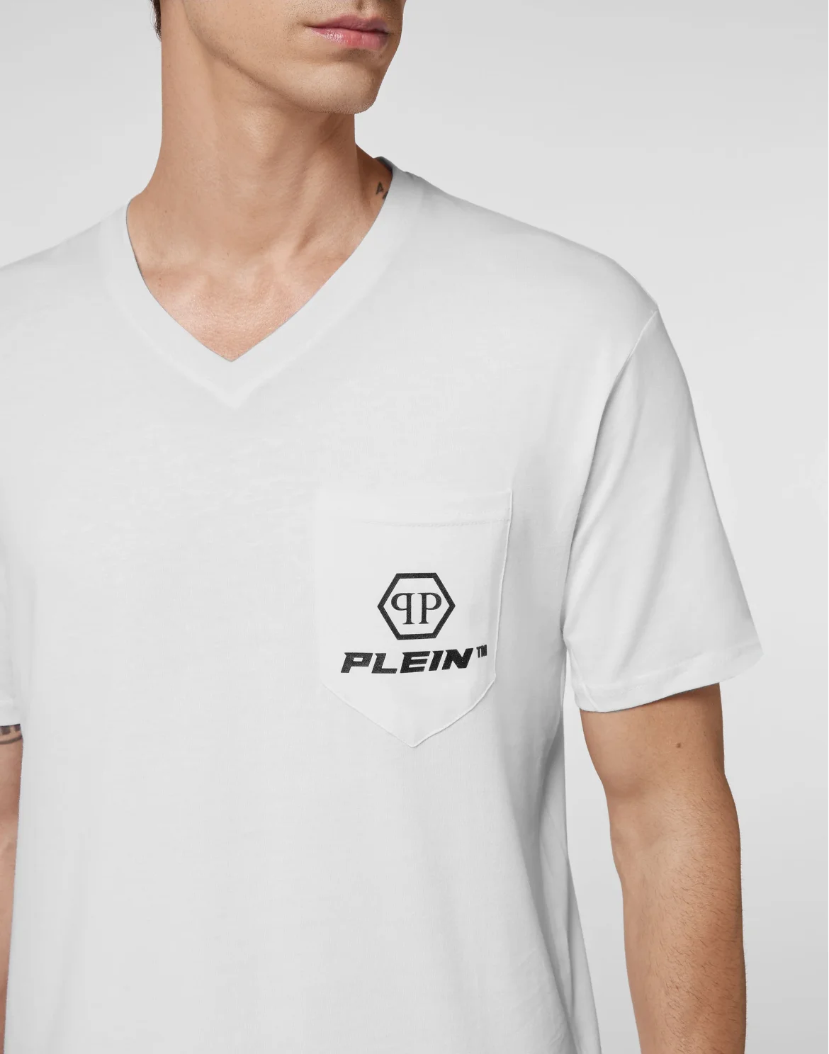 T-shirt V-Neck SS, цвет: Белый