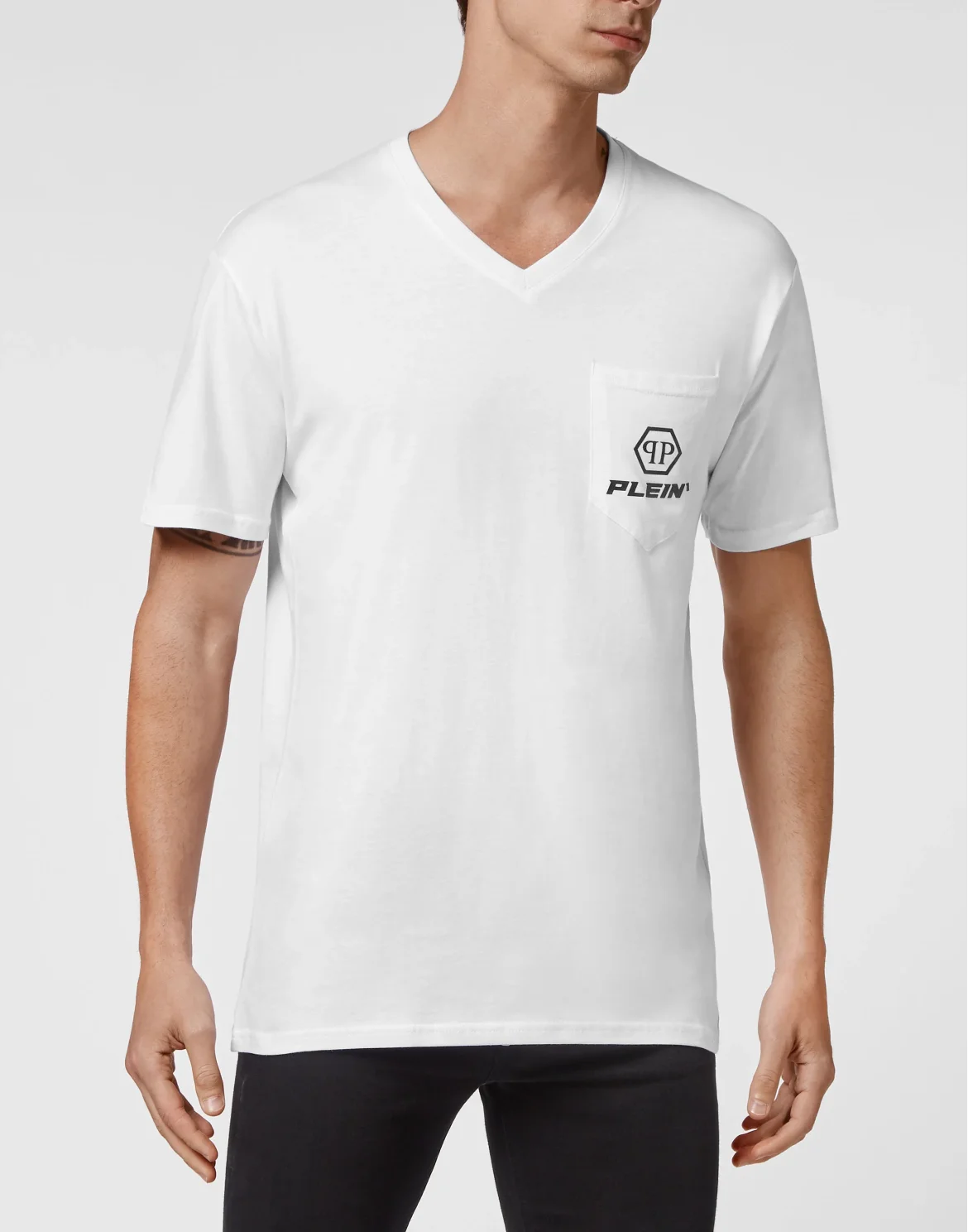 T-shirt V-Neck SS, цвет: Белый