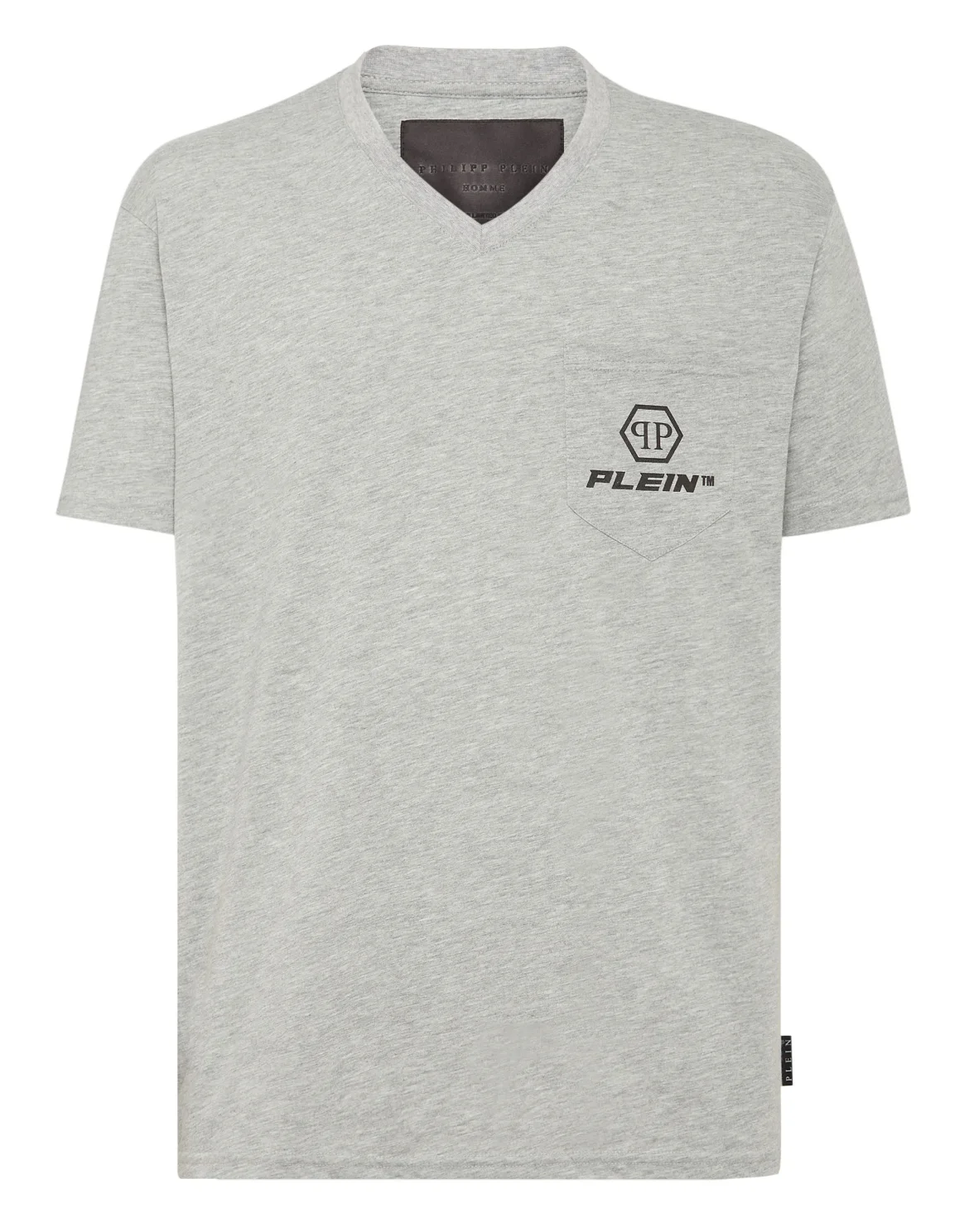 T-shirt V-Neck SS, цвет: Серый