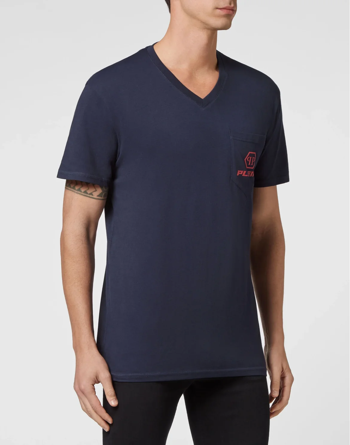 T-shirt V-Neck SS, цвет: Синий