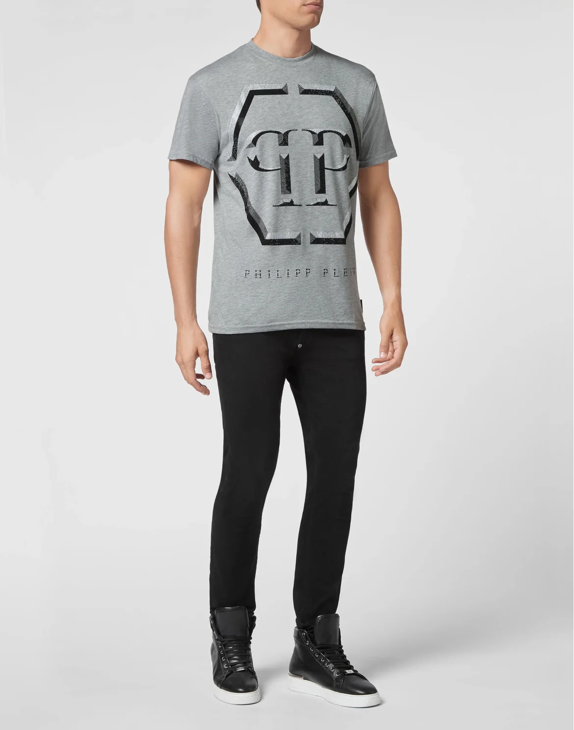 T-shirt Round Neck SS, цвет: Серый
