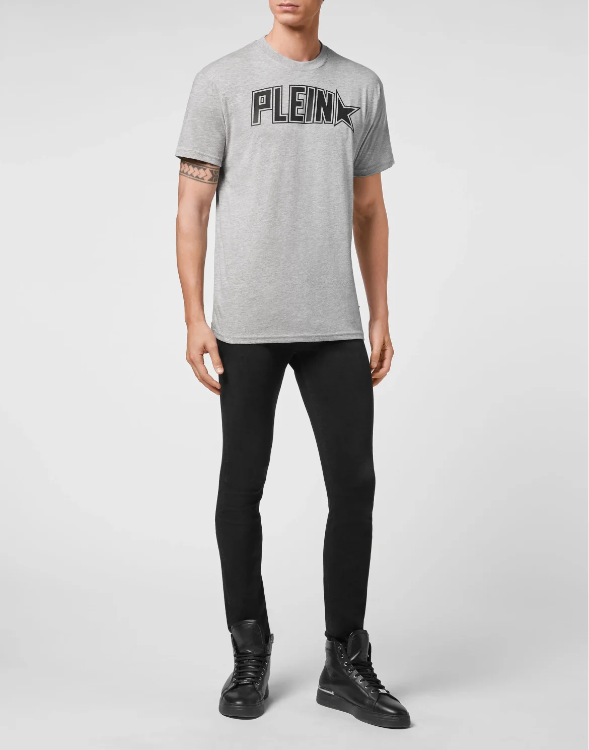 T-shirt Round Neck SS, цвет: Серый