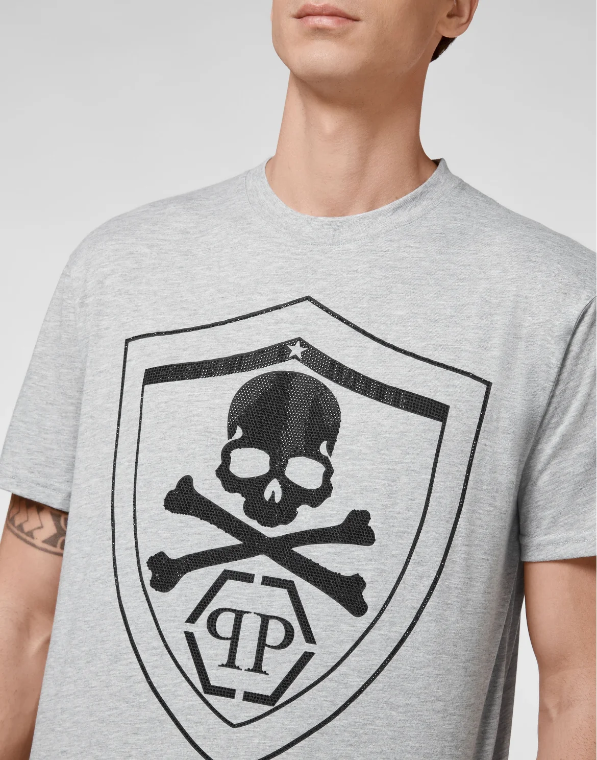 T-shirt Round Neck SS, цвет: Серый
