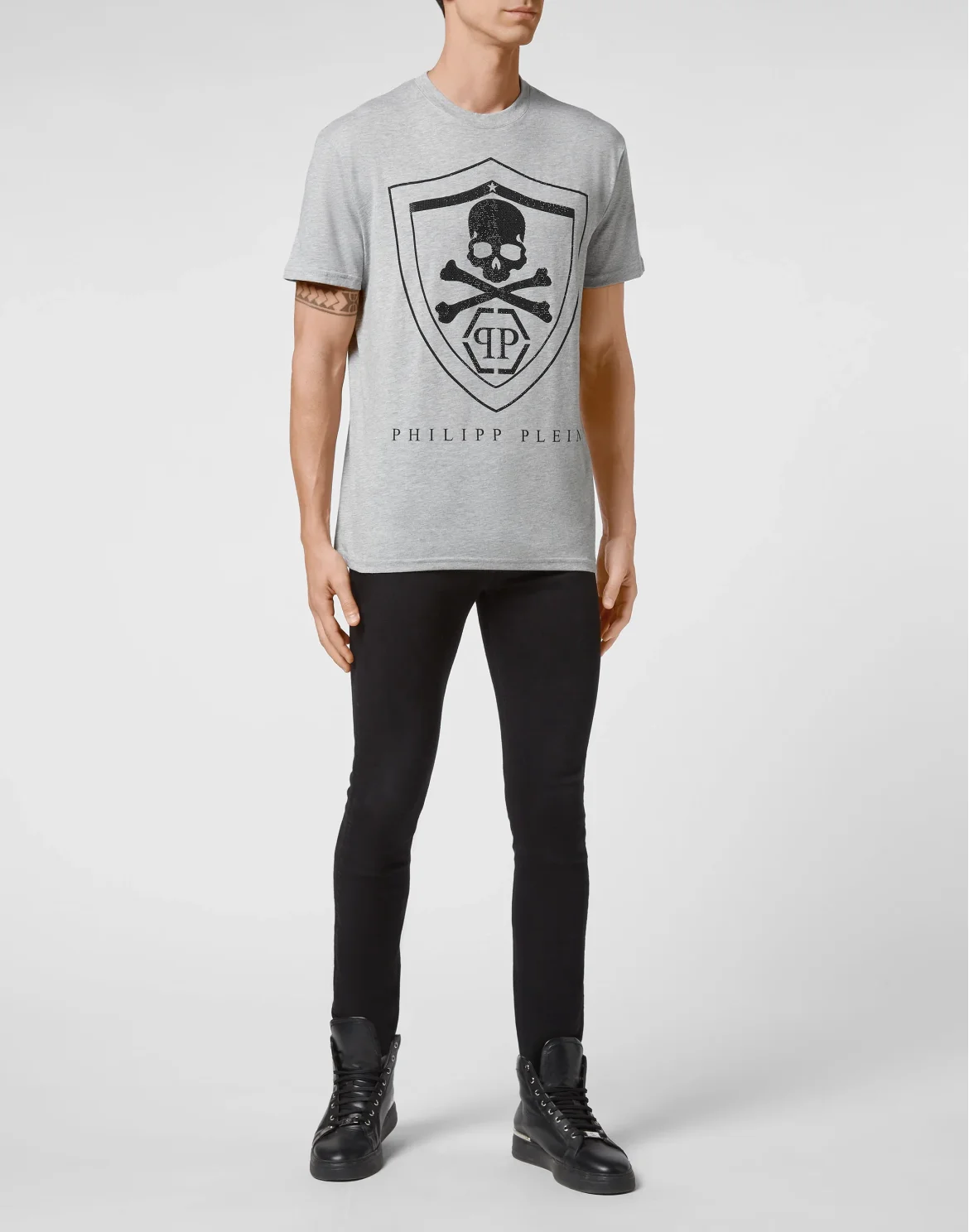 T-shirt Round Neck SS, цвет: Серый