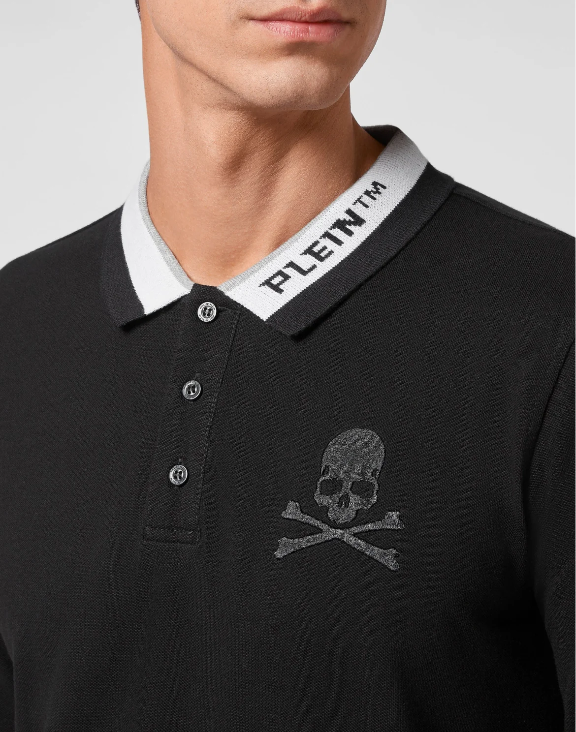 Polo shirt LS, цвет: Черный