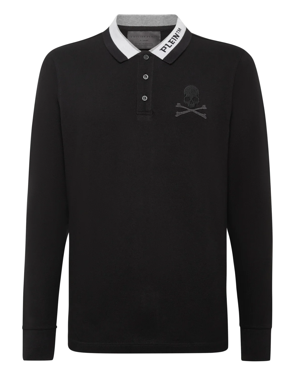 Polo shirt LS, цвет: Черный