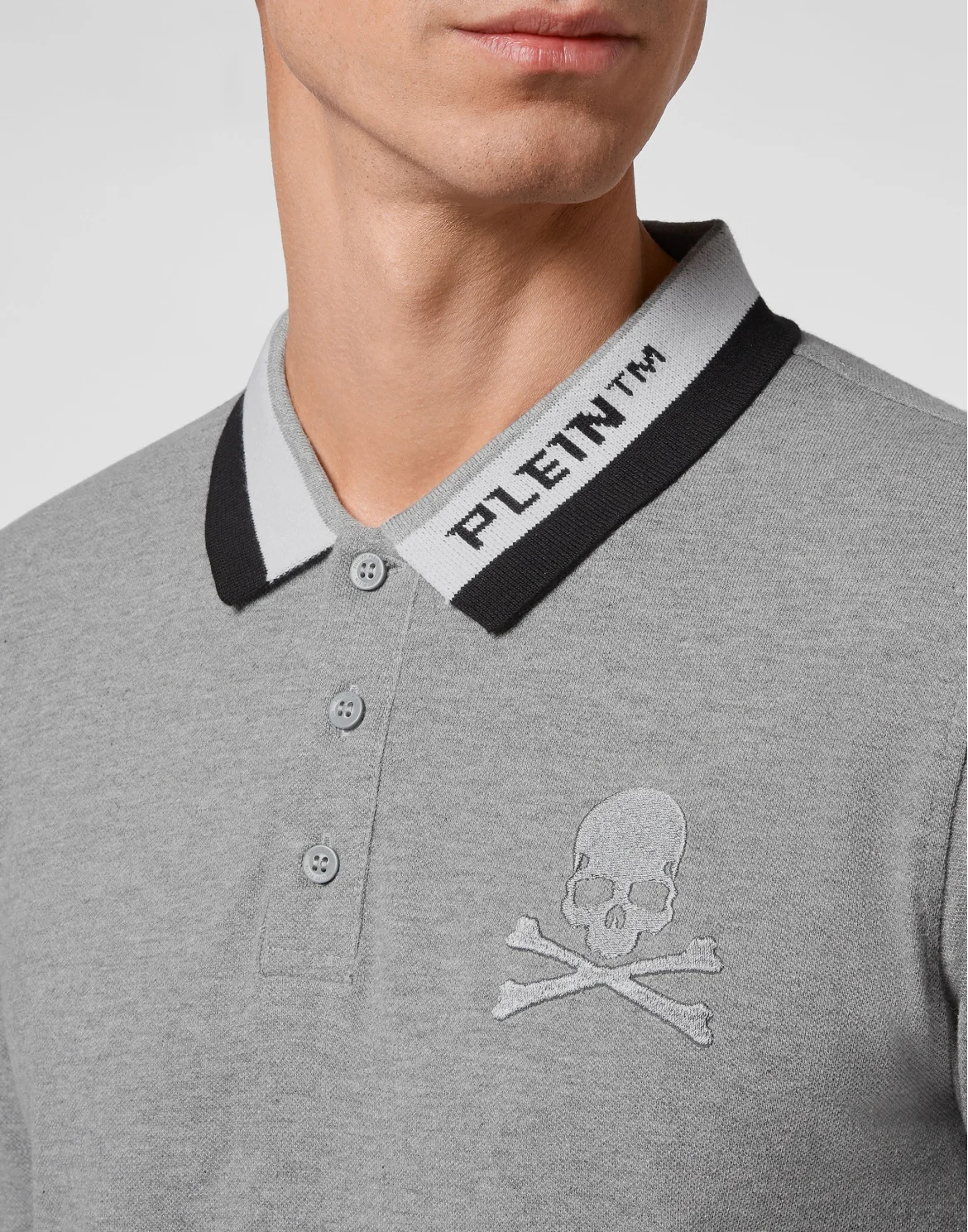 Polo shirt LS, цвет: Серый