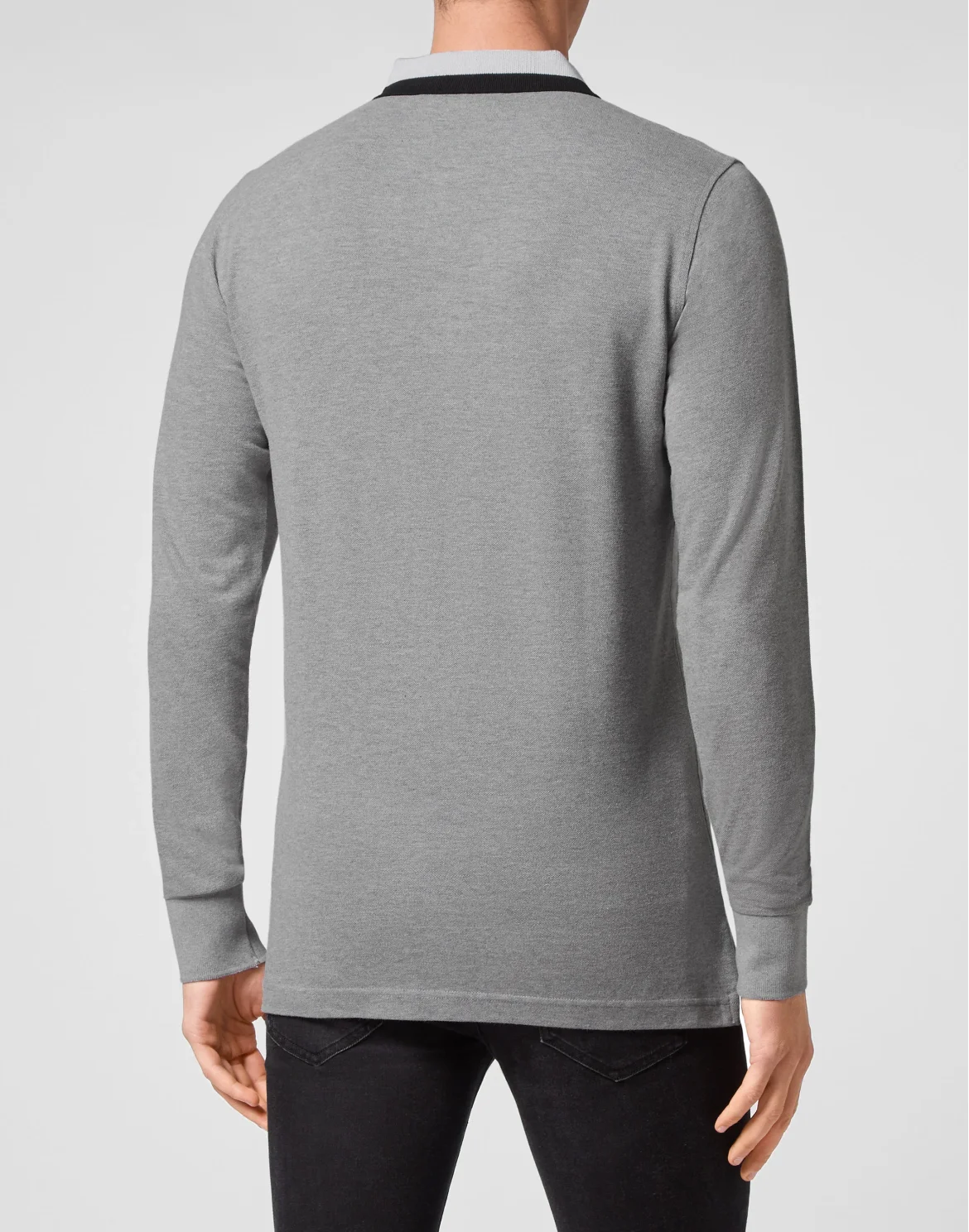 Polo shirt LS, цвет: Серый