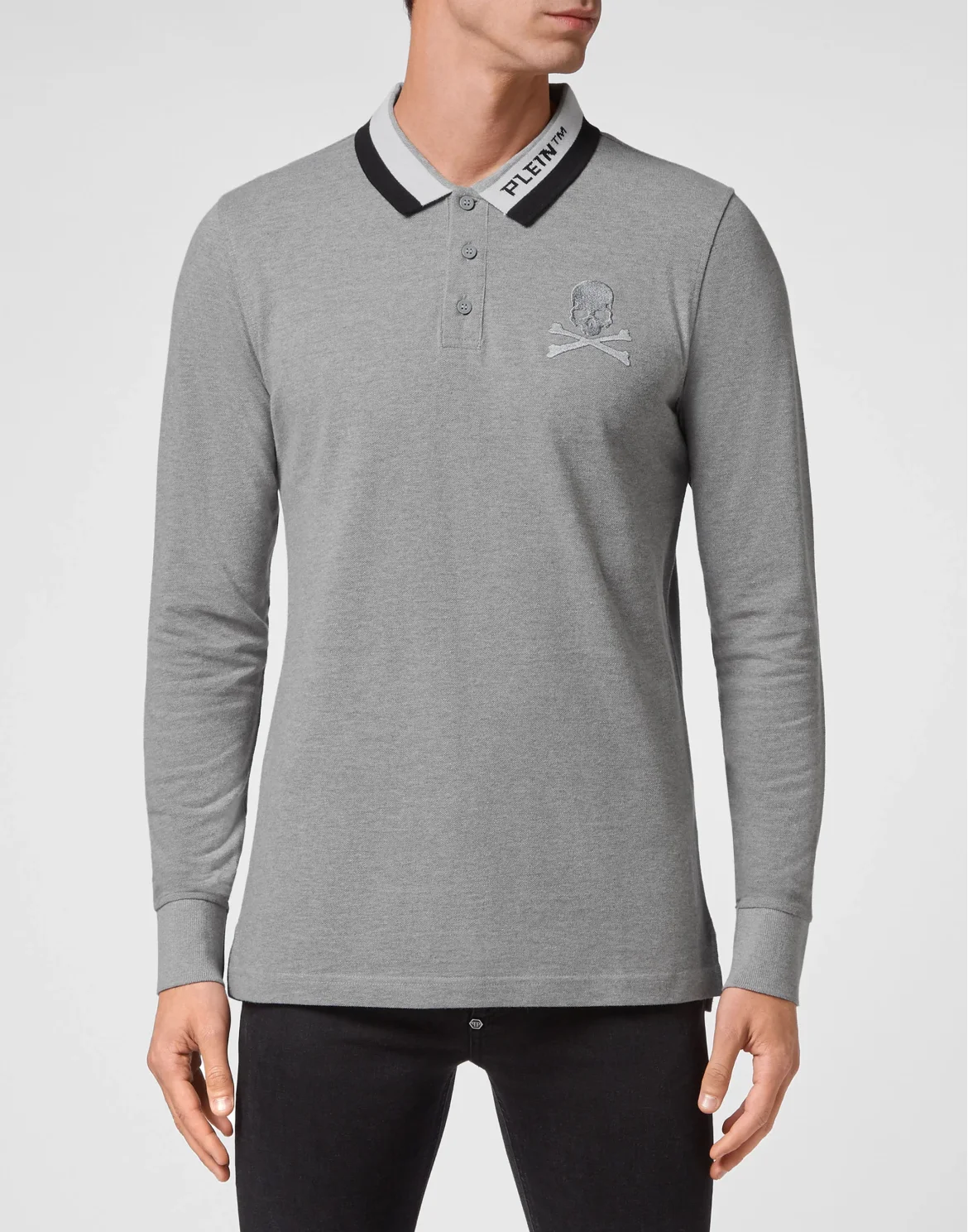 Polo shirt LS, цвет: Серый
