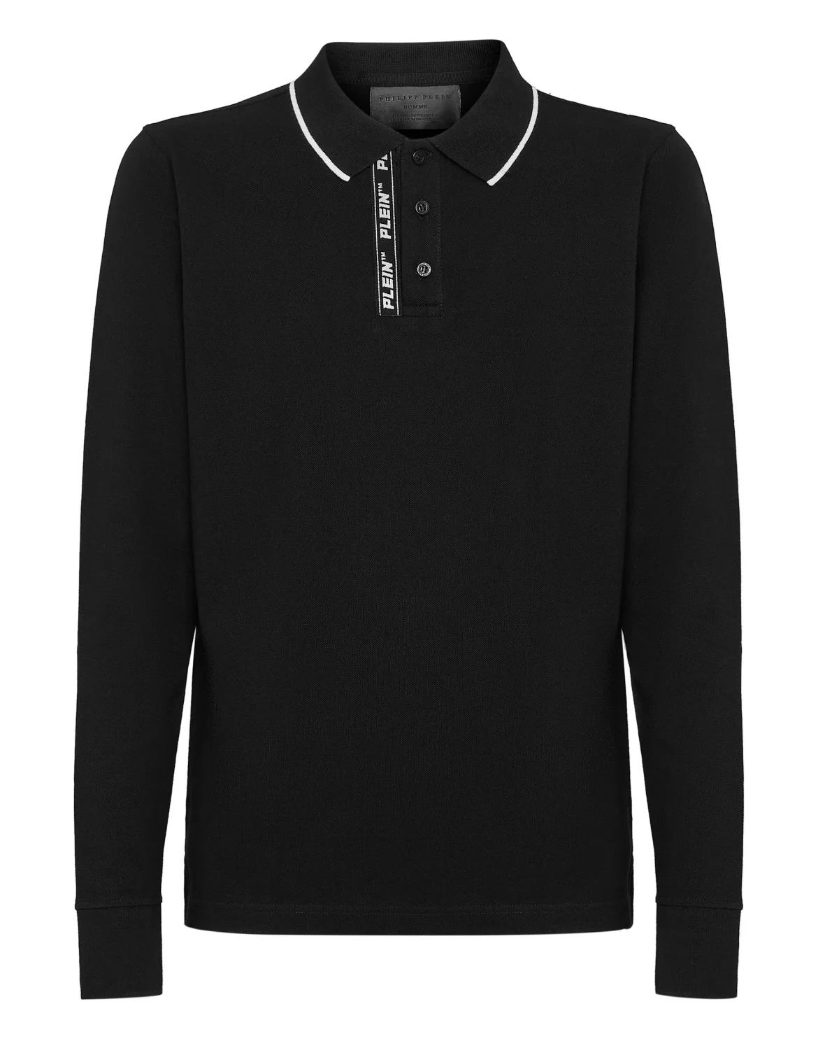 Polo shirt LS, цвет: Черный