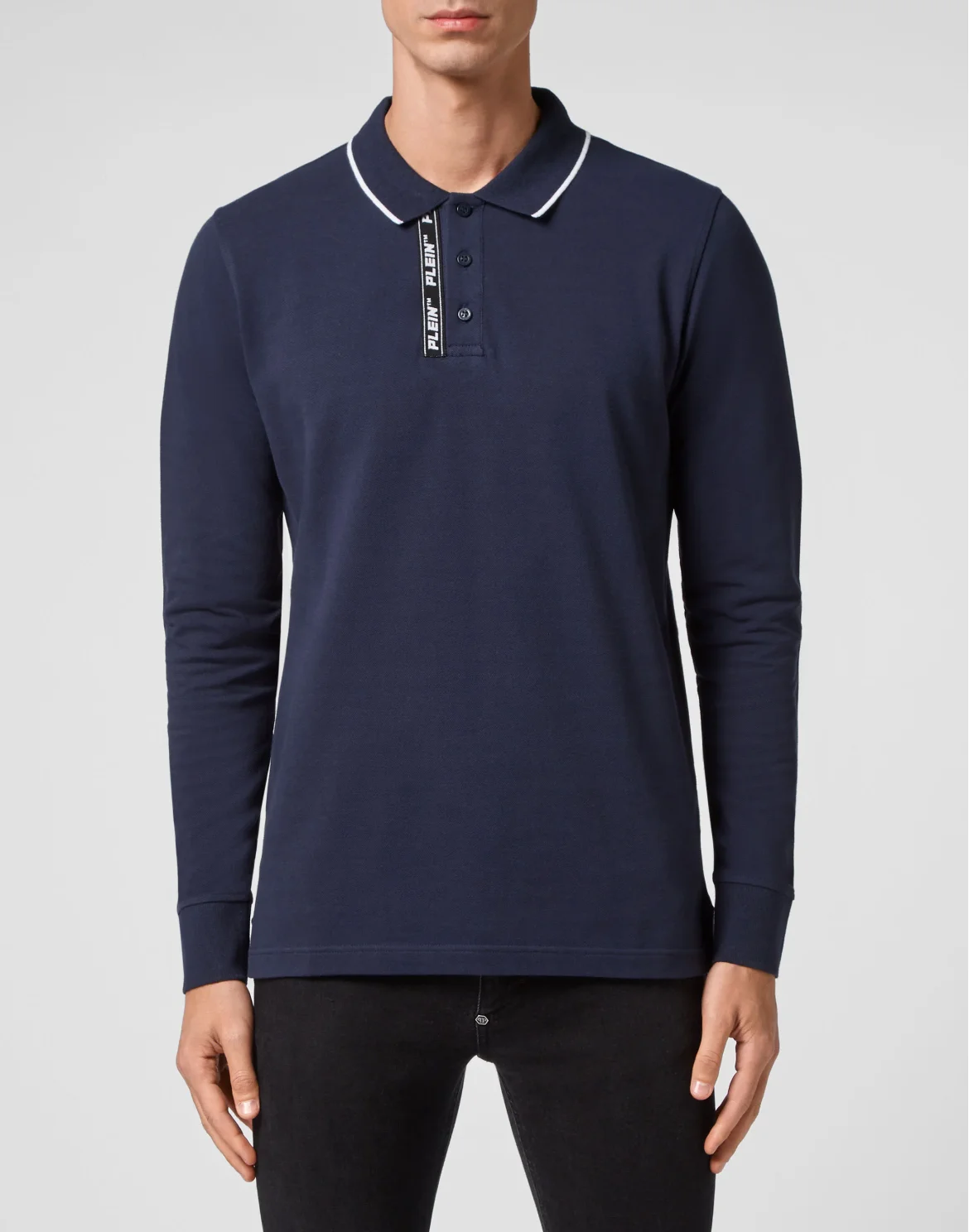 Polo shirt LS, цвет: Синий