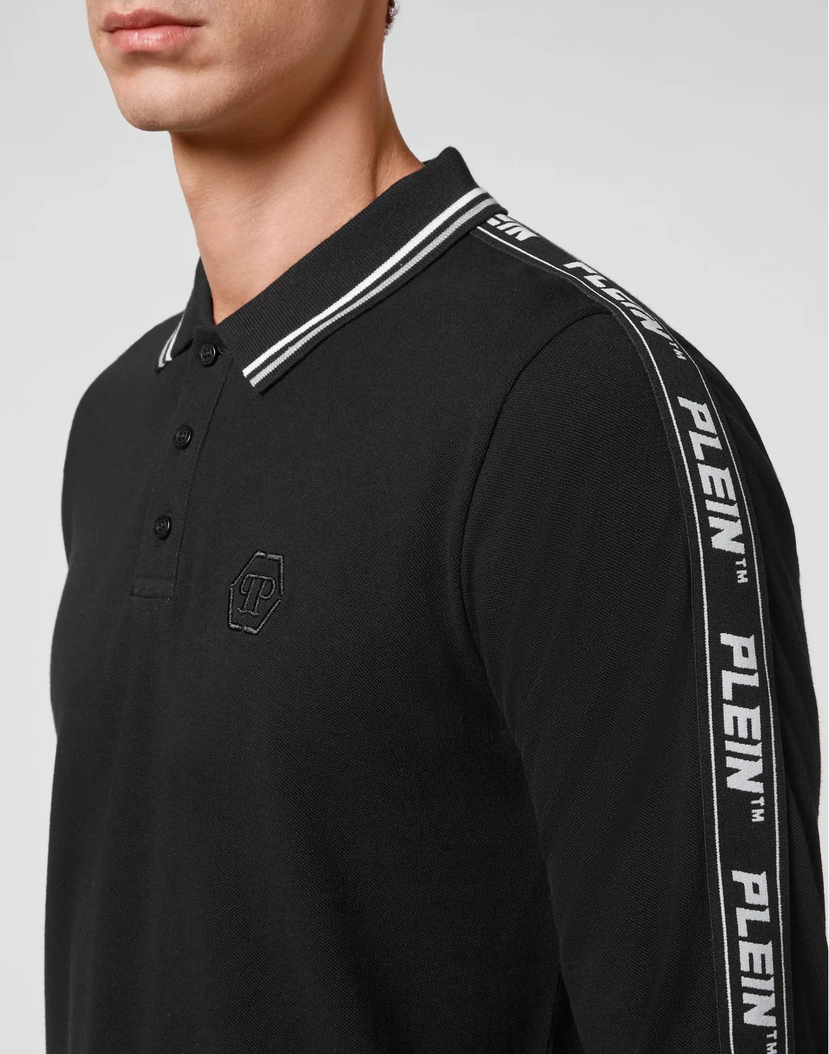 Polo shirt LS, цвет: Черный