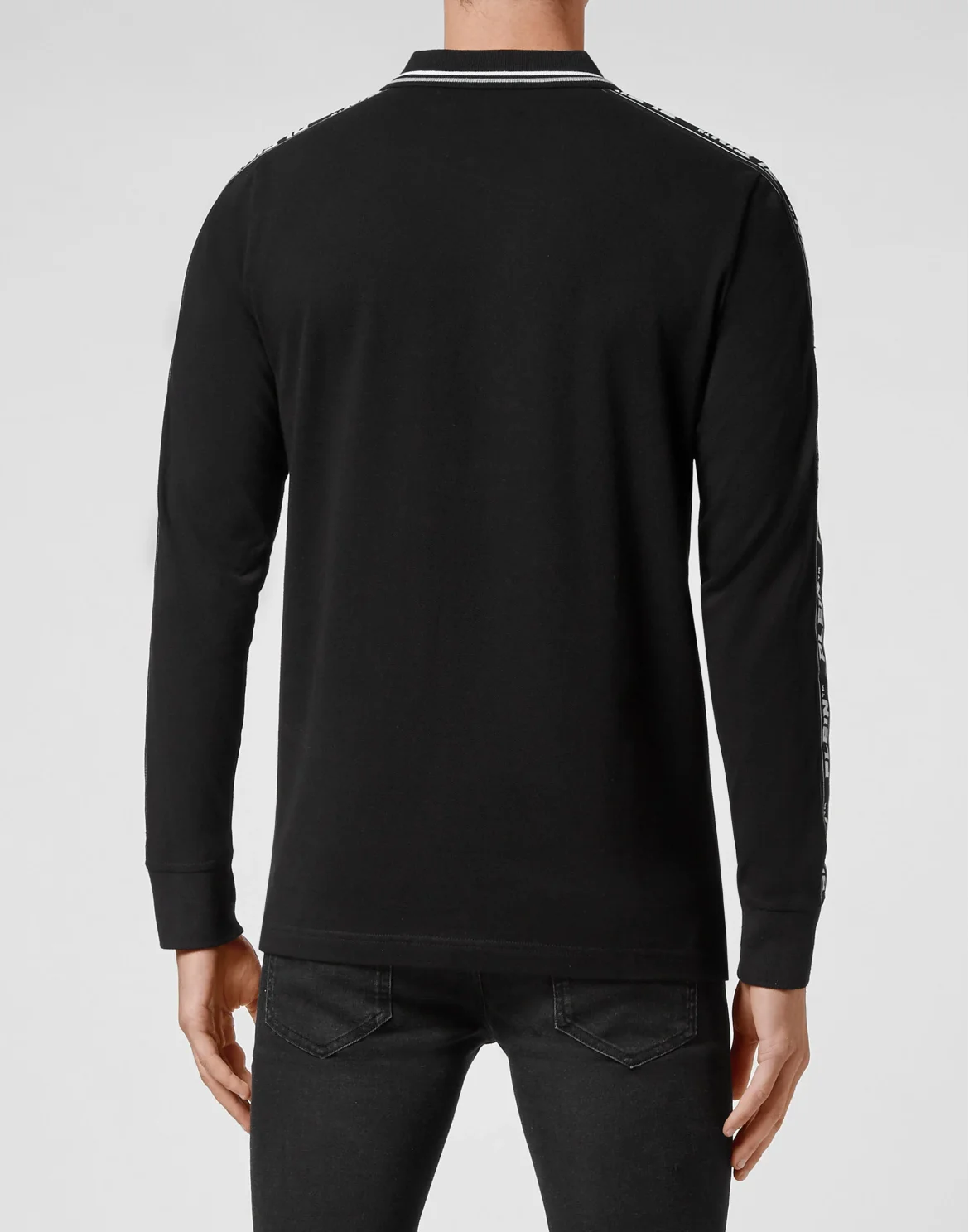 Polo shirt LS, цвет: Черный