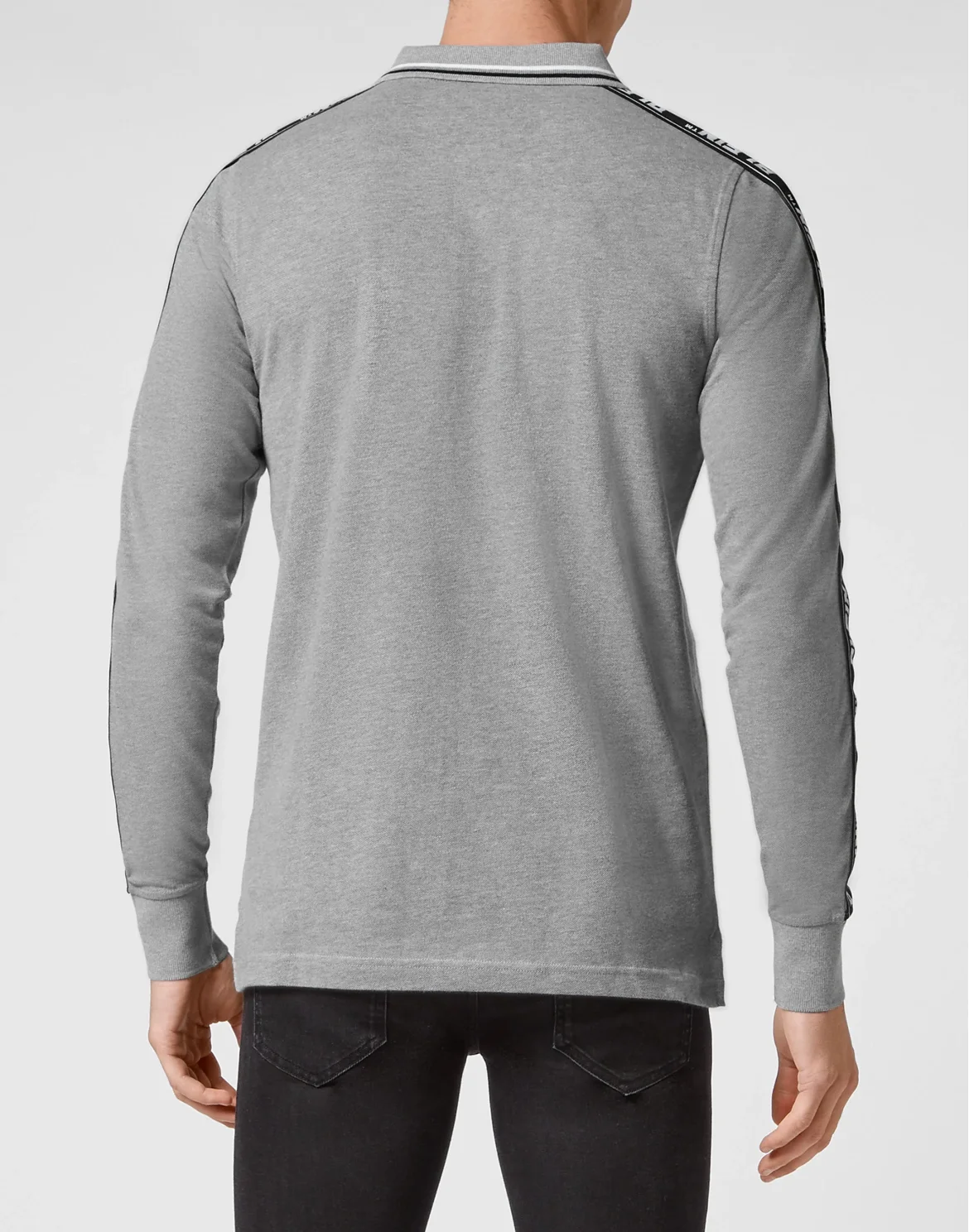 Polo shirt LS, цвет: Серый