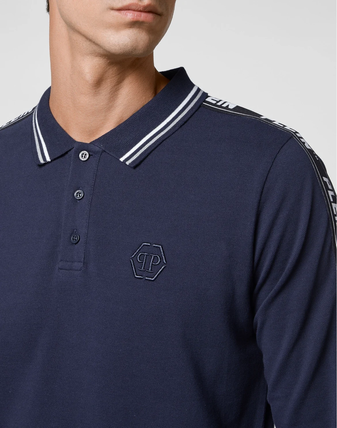 Polo shirt LS, цвет: Синий