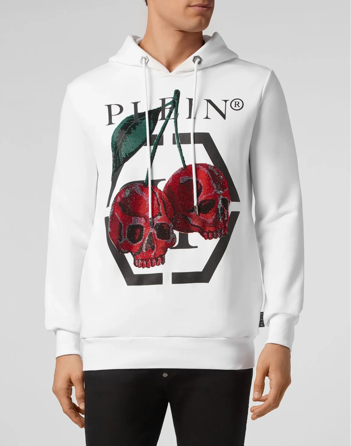 Hoodie sweatshirt Cherries, цвет: Белый