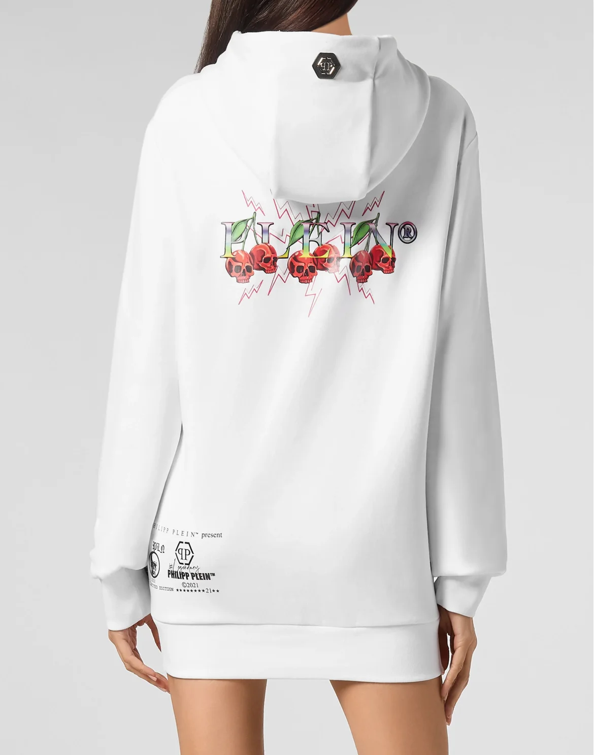 Hoodie sweatshirt Cherries, цвет: Белый