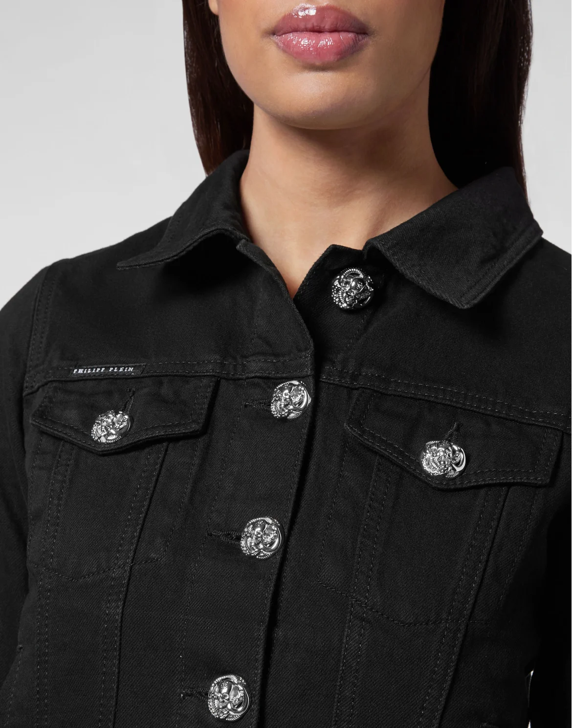 Denim Jacket, цвет: Черный