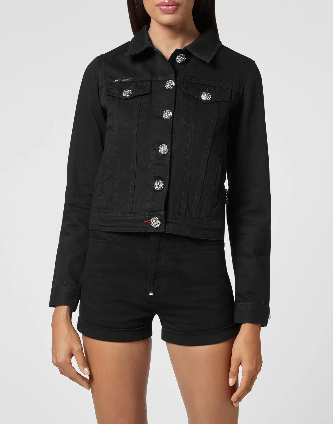 Denim Jacket, цвет: Черный