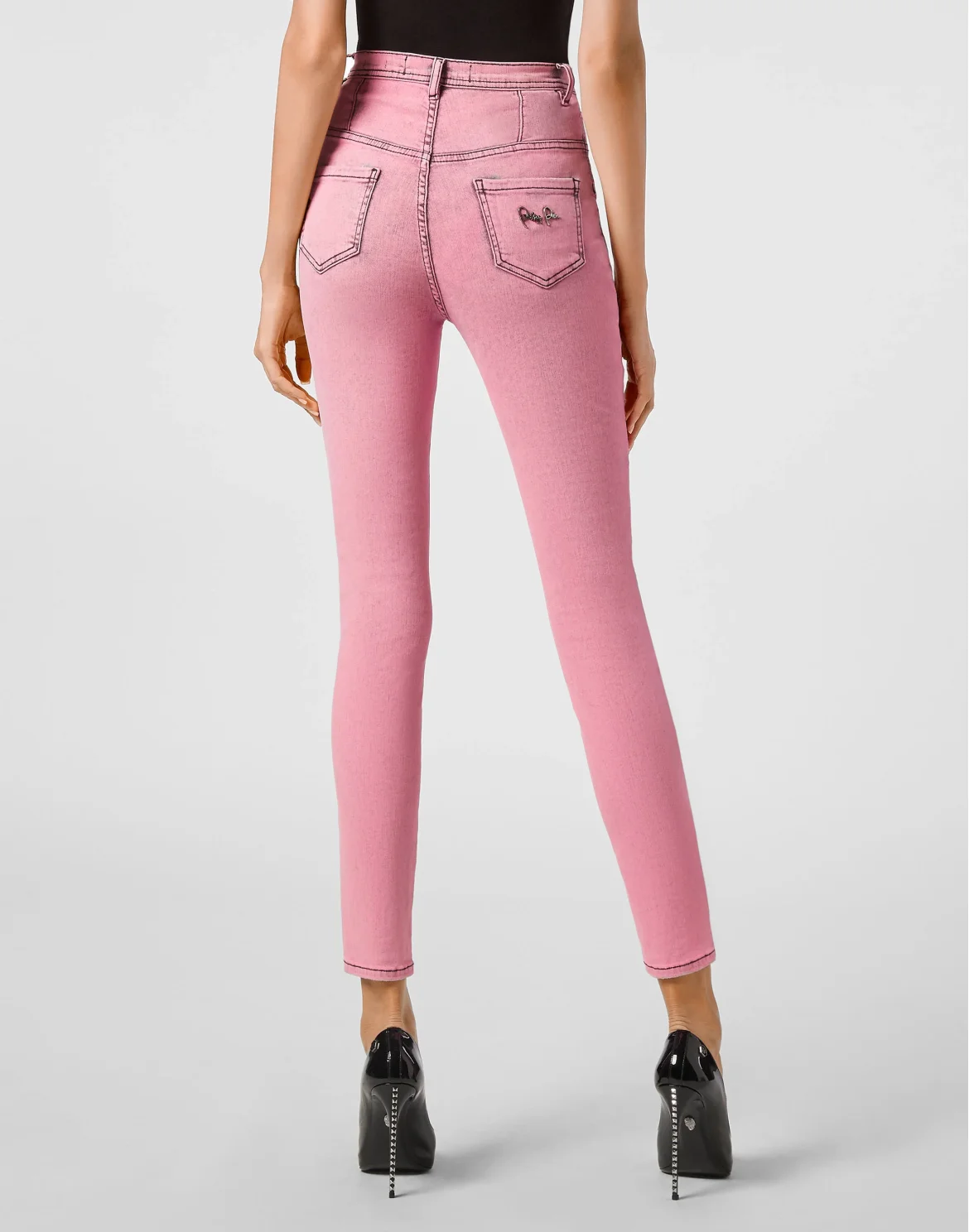 Super High Waist Jegging Colorful, цвет: Розовый