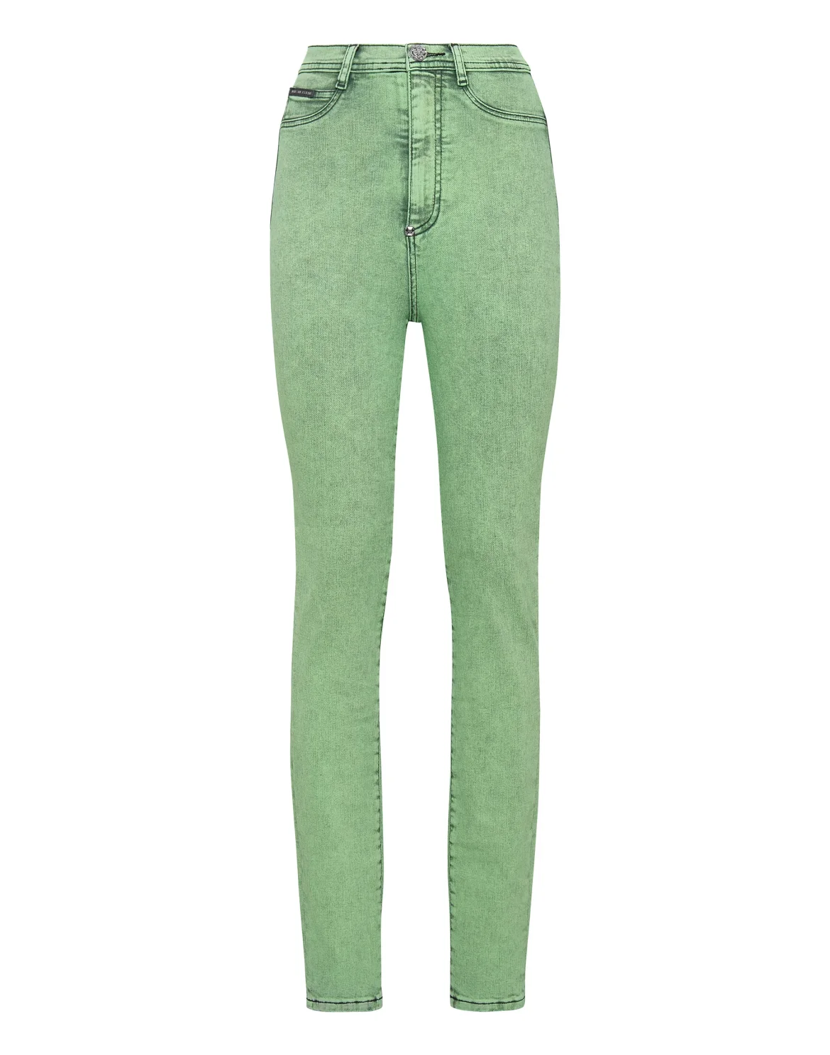 Super High Waist Jegging Colorful, цвет: Зеленый