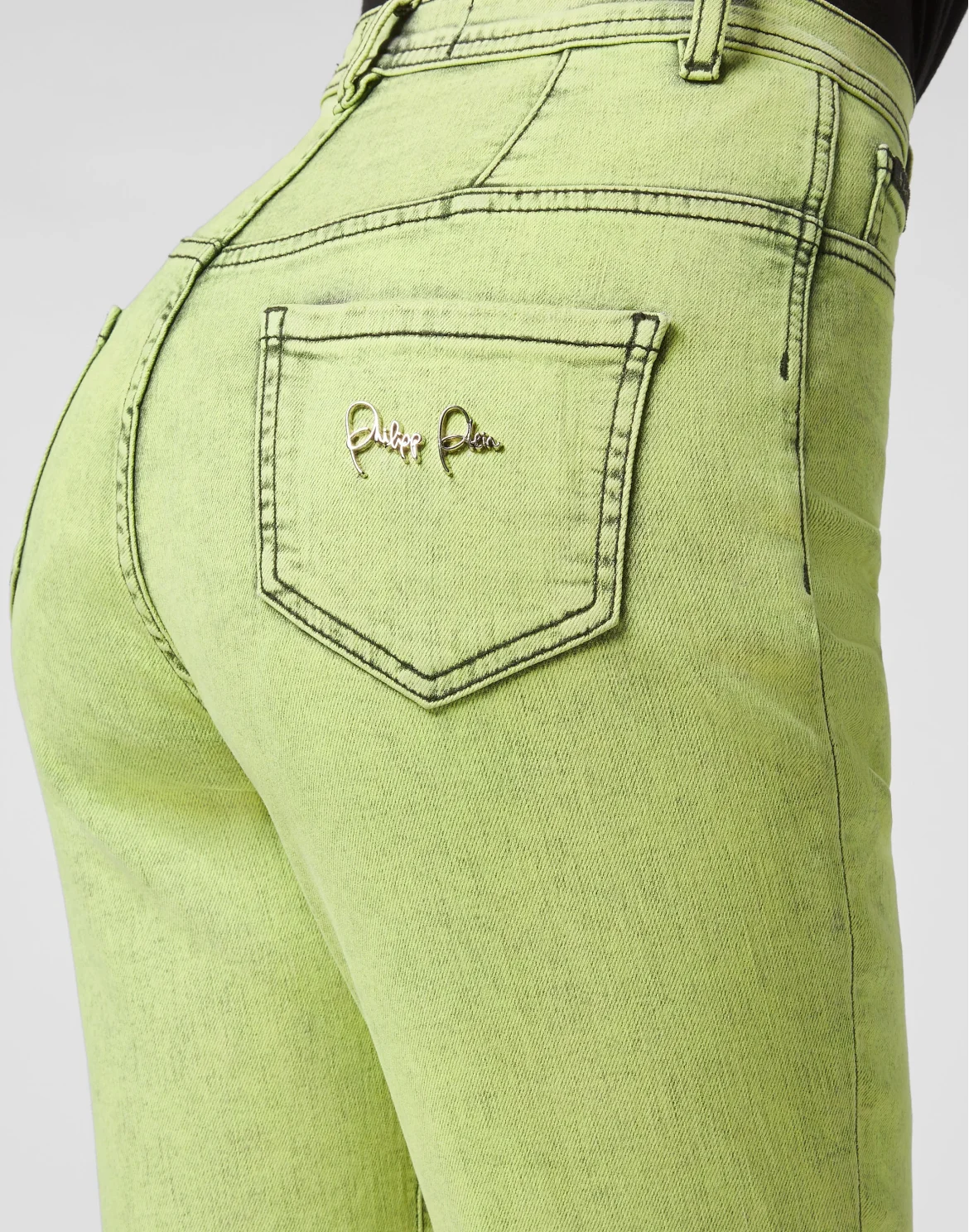 Super High Waist Jegging Colorful, цвет: Зеленый