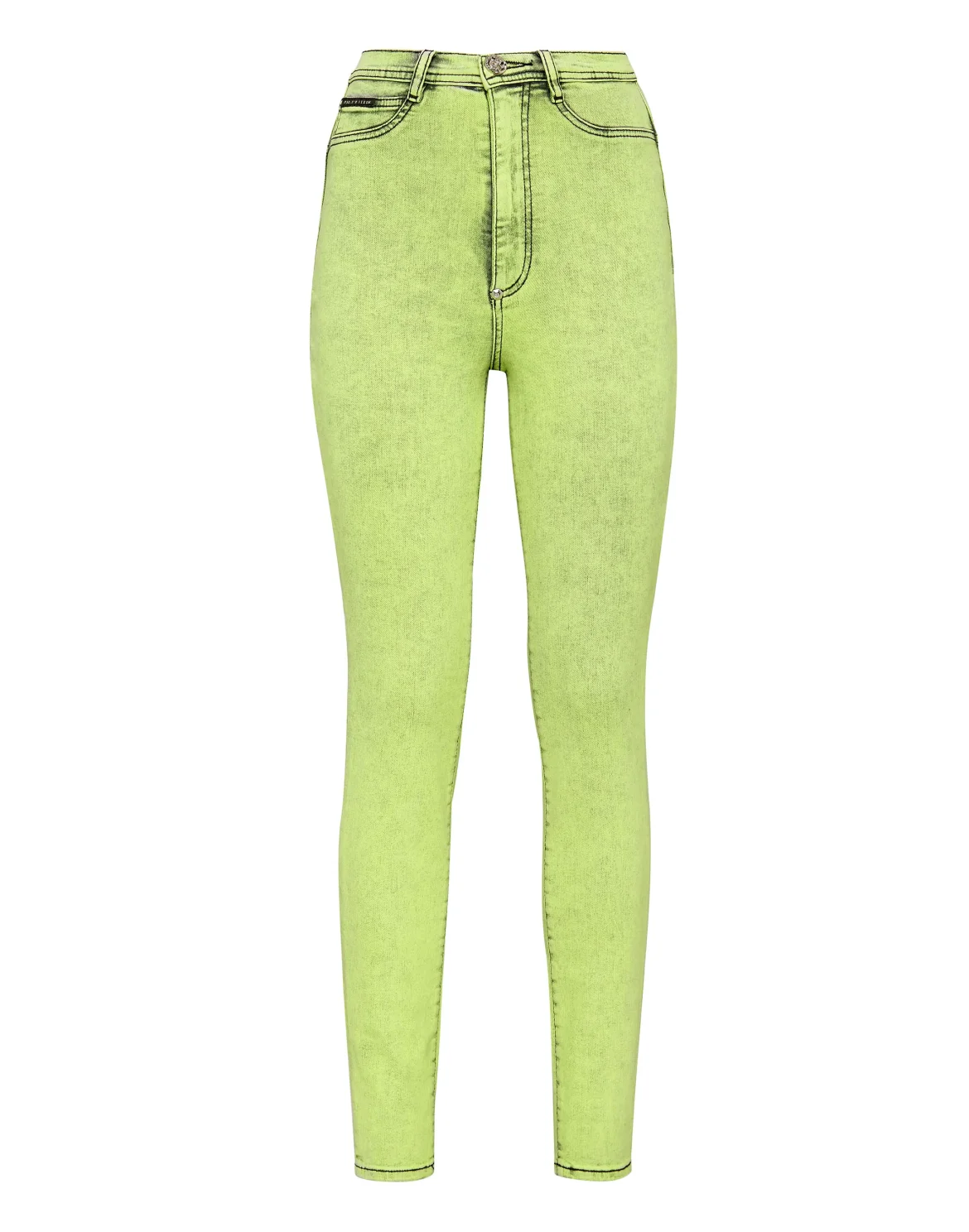 Super High Waist Jegging Colorful, цвет: Зеленый