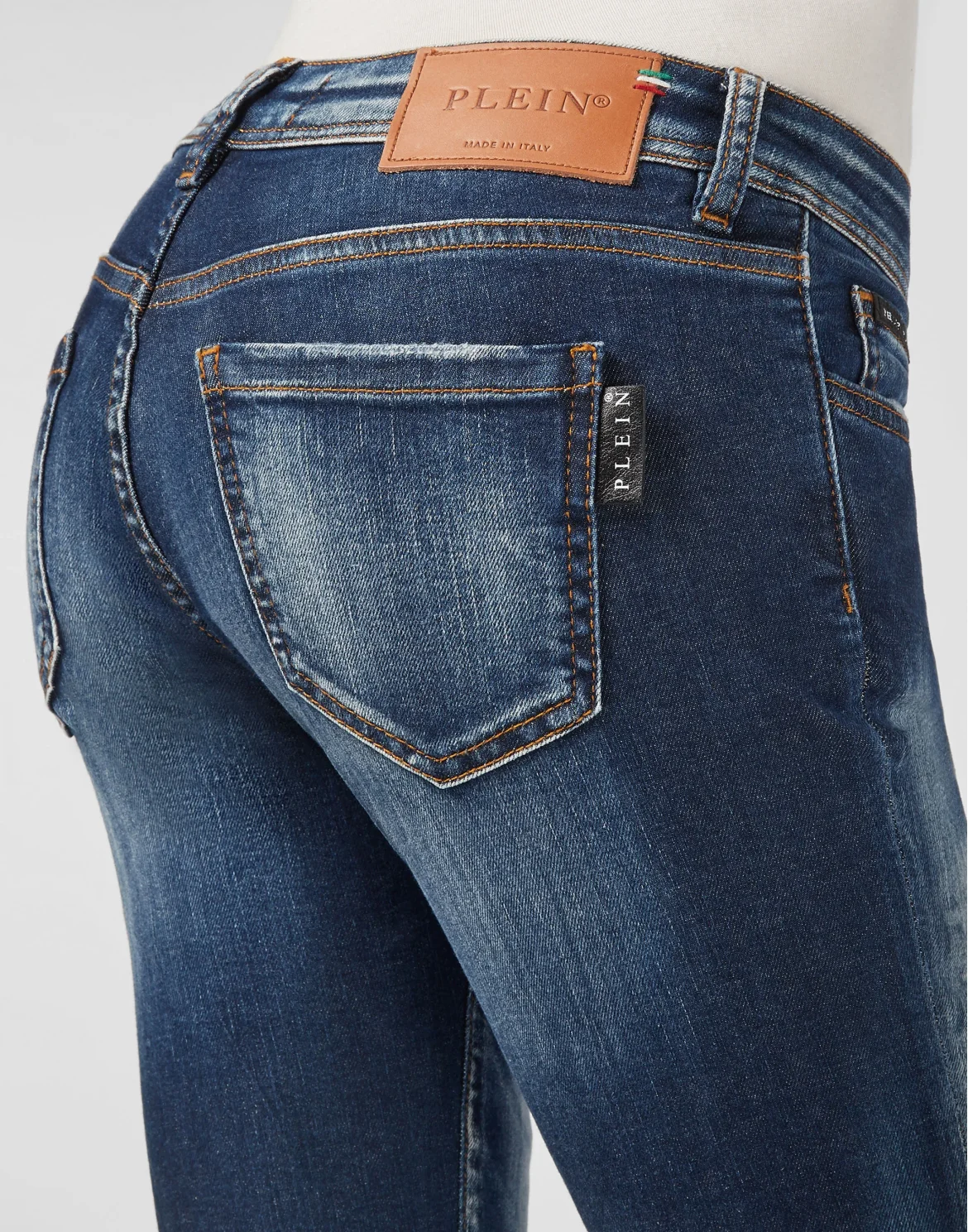 Slim Fit Pins Iconic Plein, цвет: Синий