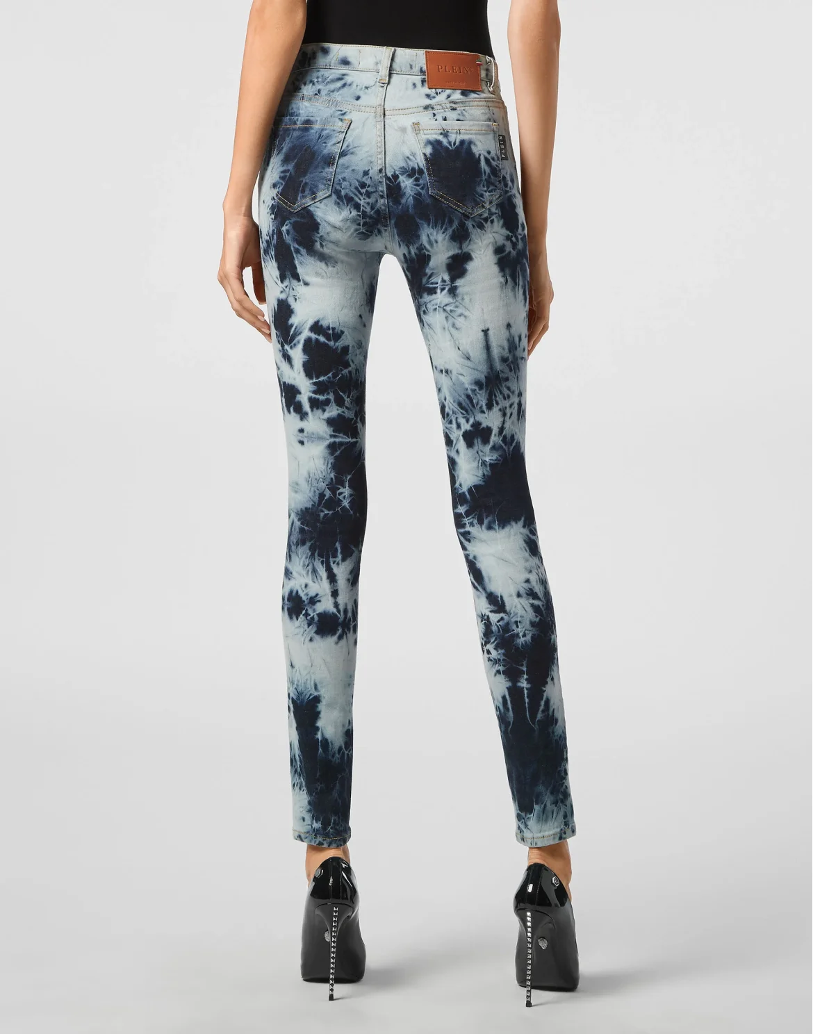 High Super High Waist Jegging Bleached, цвет: Голубой