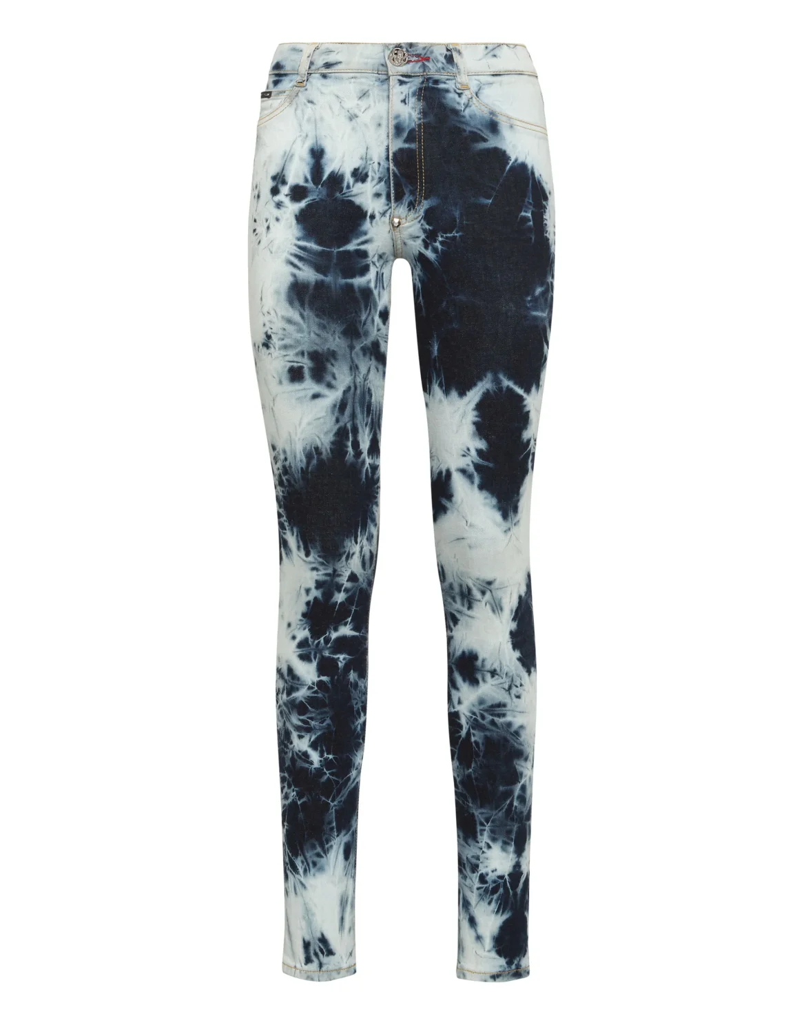 High Super High Waist Jegging Bleached, цвет: Голубой