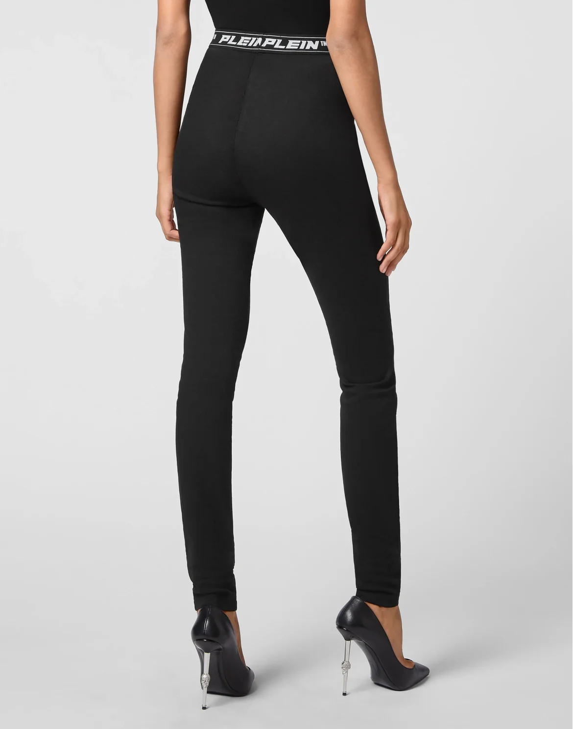 Denim Super High Waist Legging, цвет: Черный