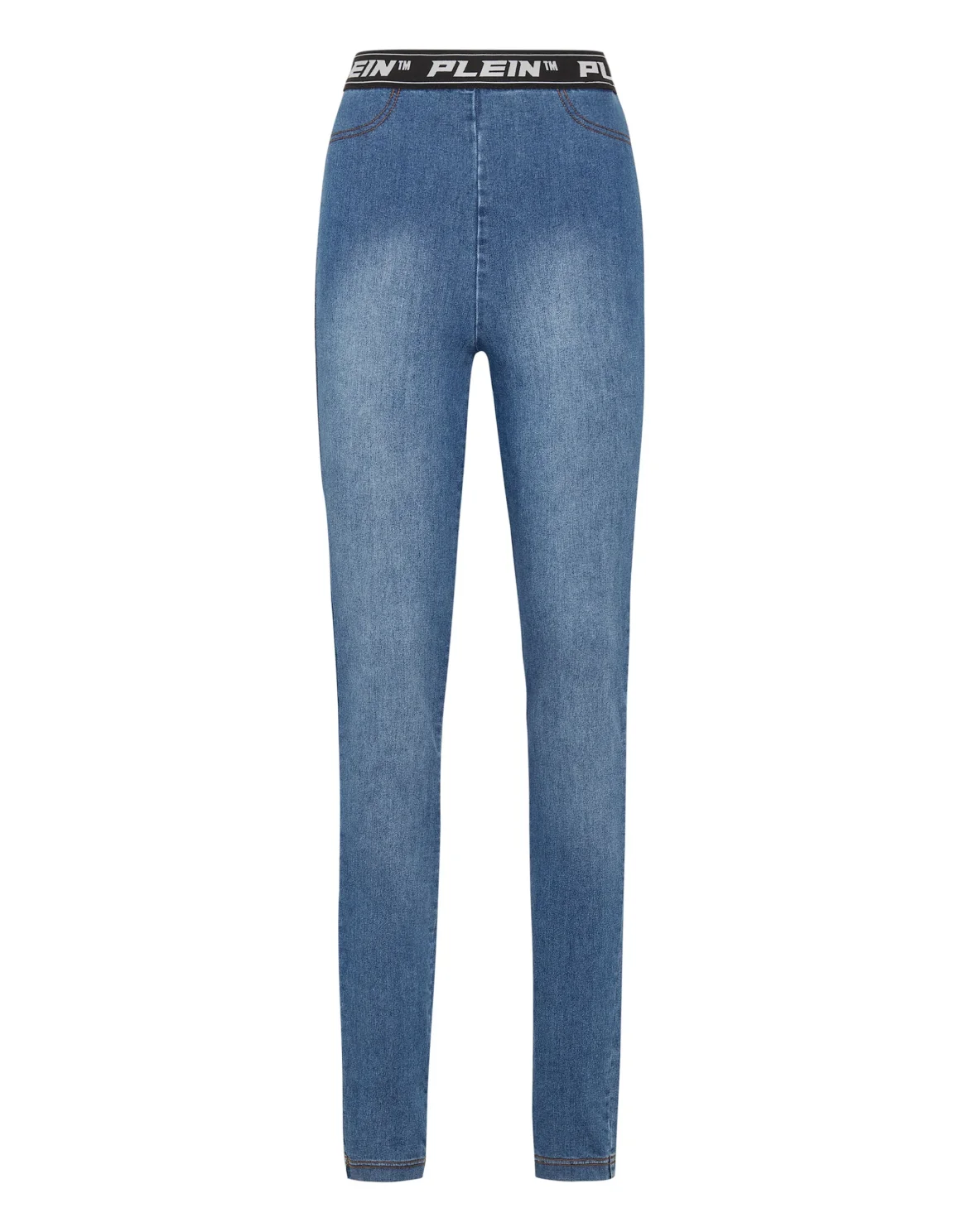 Denim Super High Waist Legging, цвет: Синий
