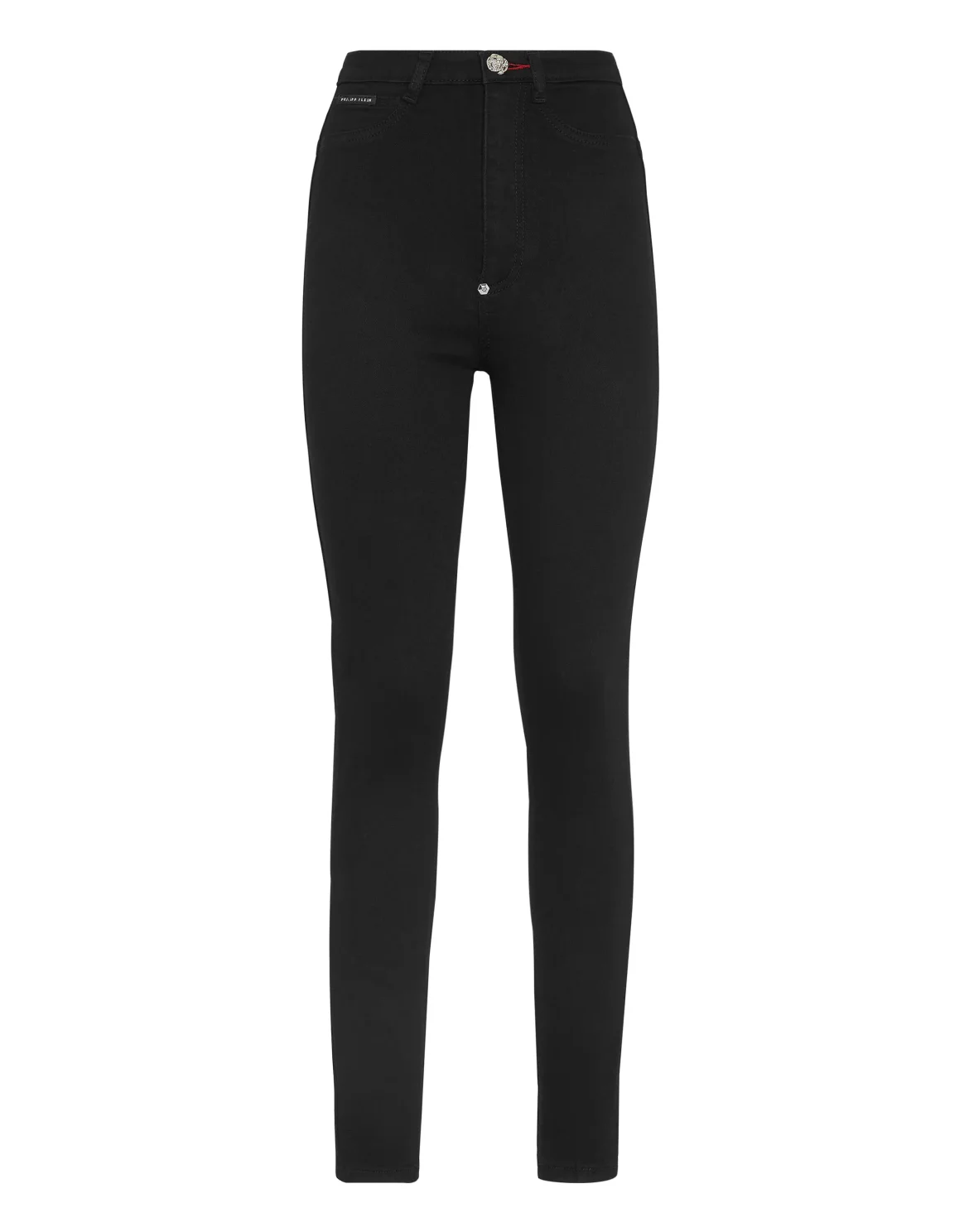 Denim Super High Waist Jegging, цвет: Черный