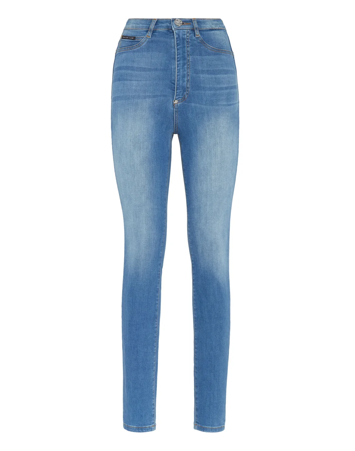 Denim Super High Waist Jegging, цвет: Синий