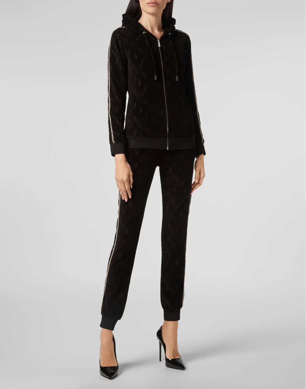 Jogging Jacket Monogram, цвет: Черный